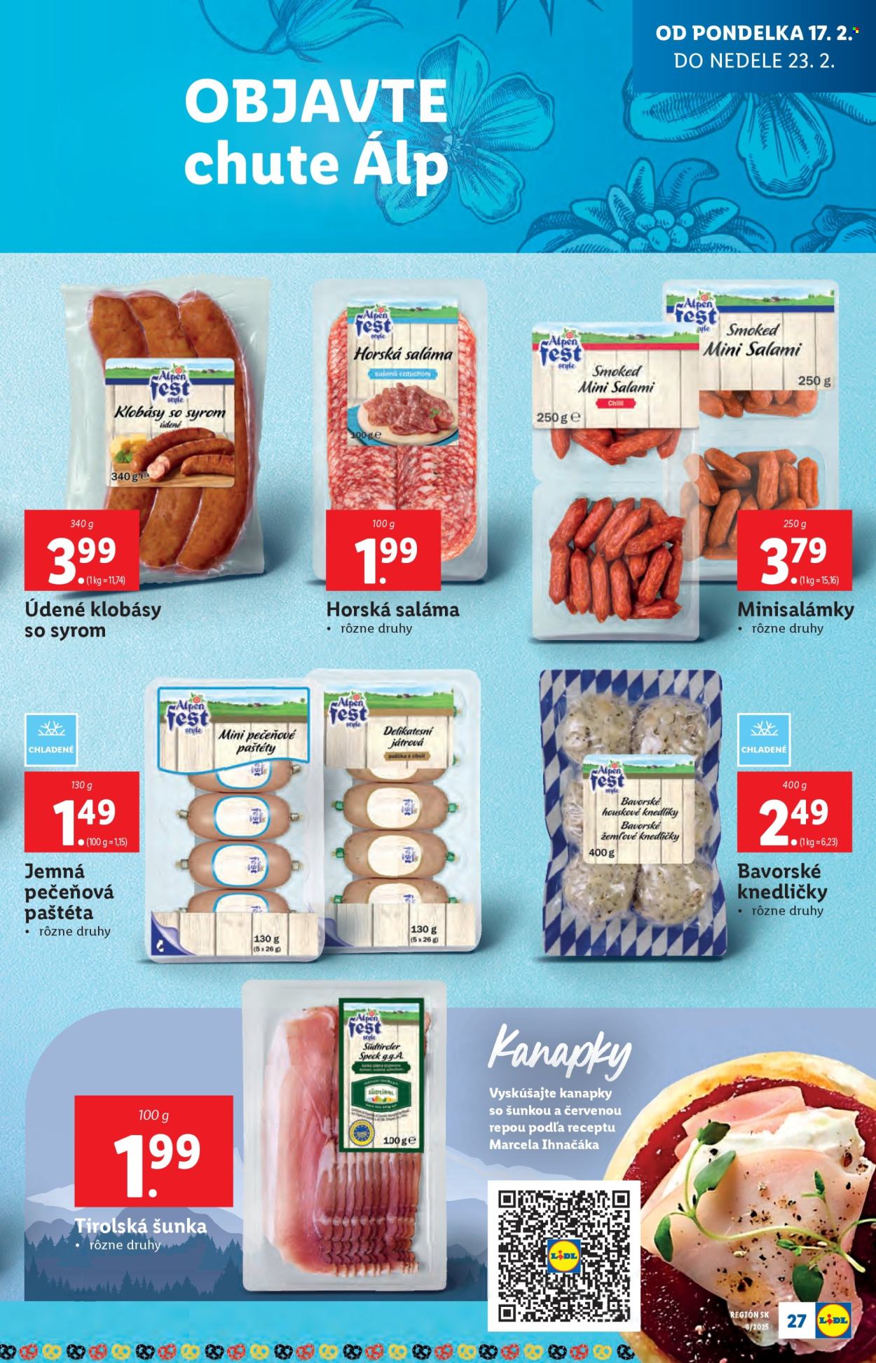 Leták Lidl - 17.2.2025 - 23.2.2025. Strana 27