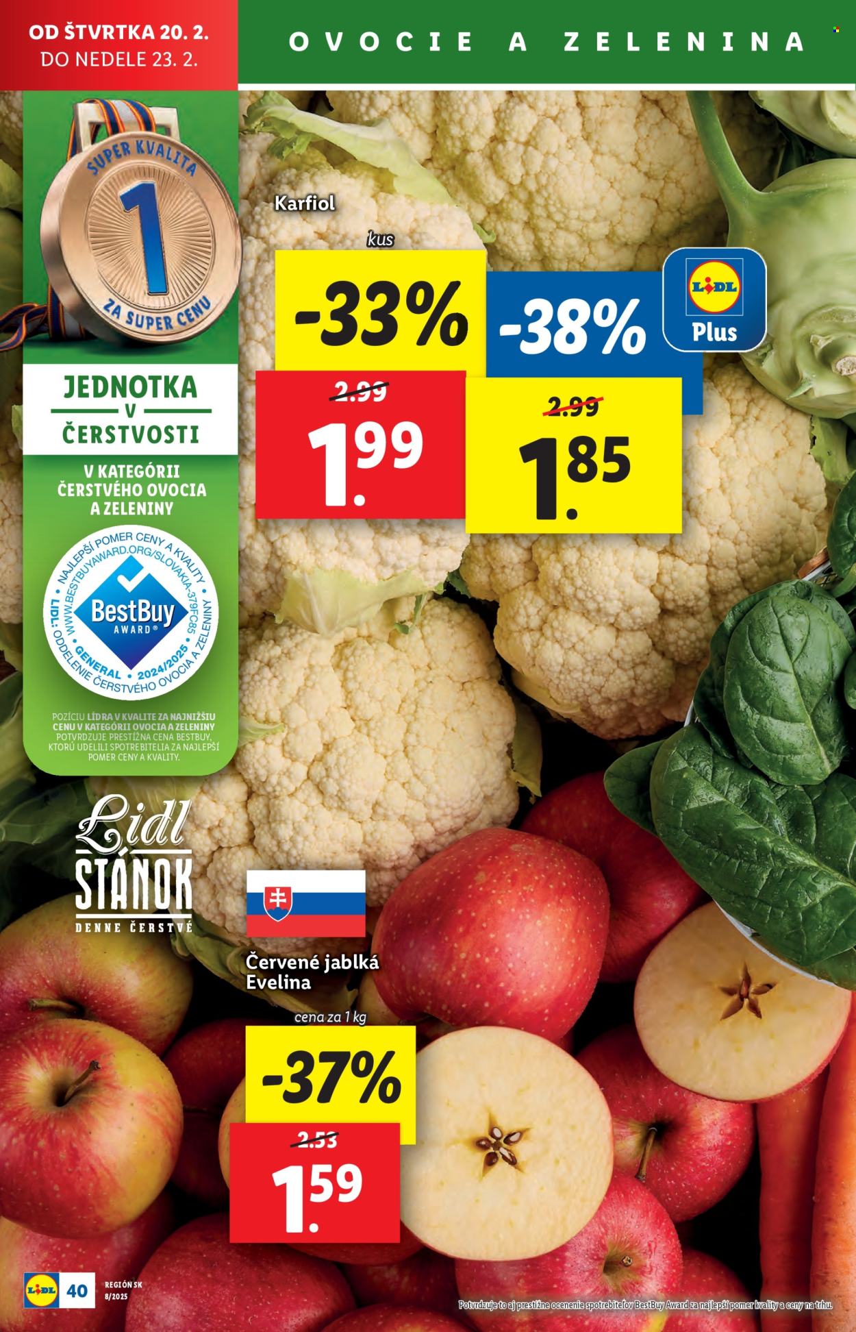Leták Lidl - 17.2.2025 - 23.2.2025. Strana 40