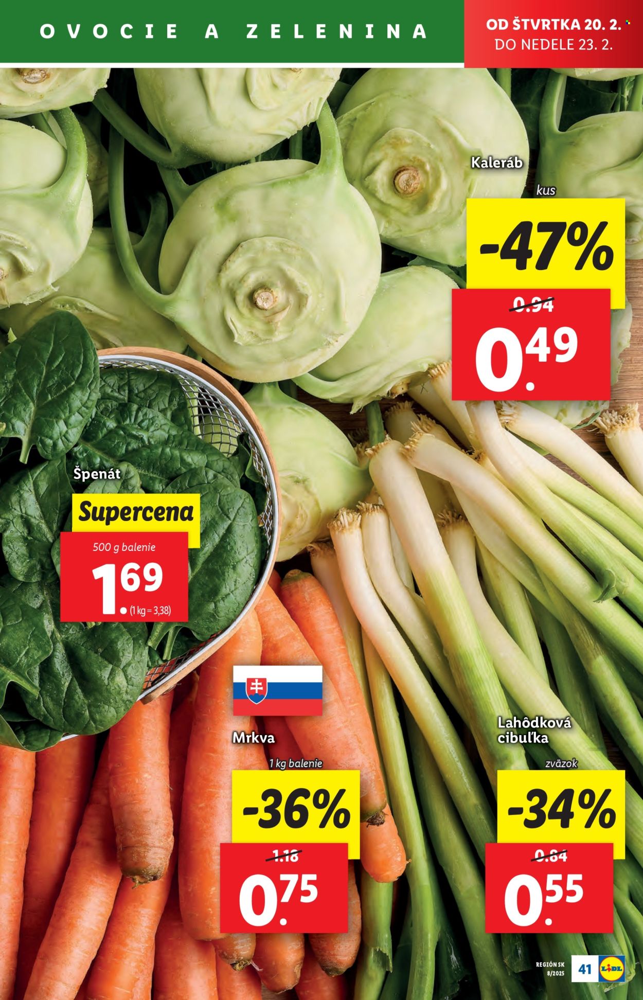 Leták Lidl - 17.2.2025 - 23.2.2025. Strana 41