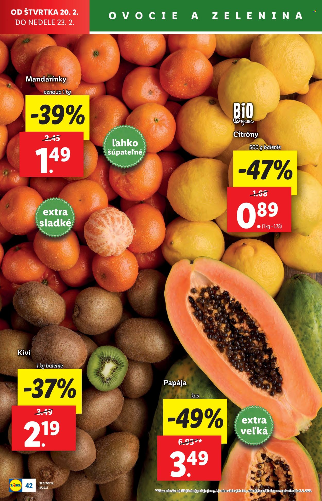 Leták Lidl - 17.2.2025 - 23.2.2025. Strana 42
