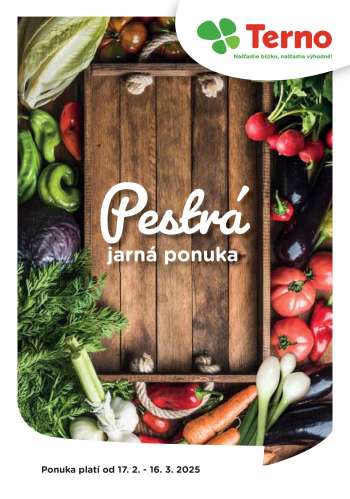 Leták Terno - 17.2.2025 - 16.3.2025.