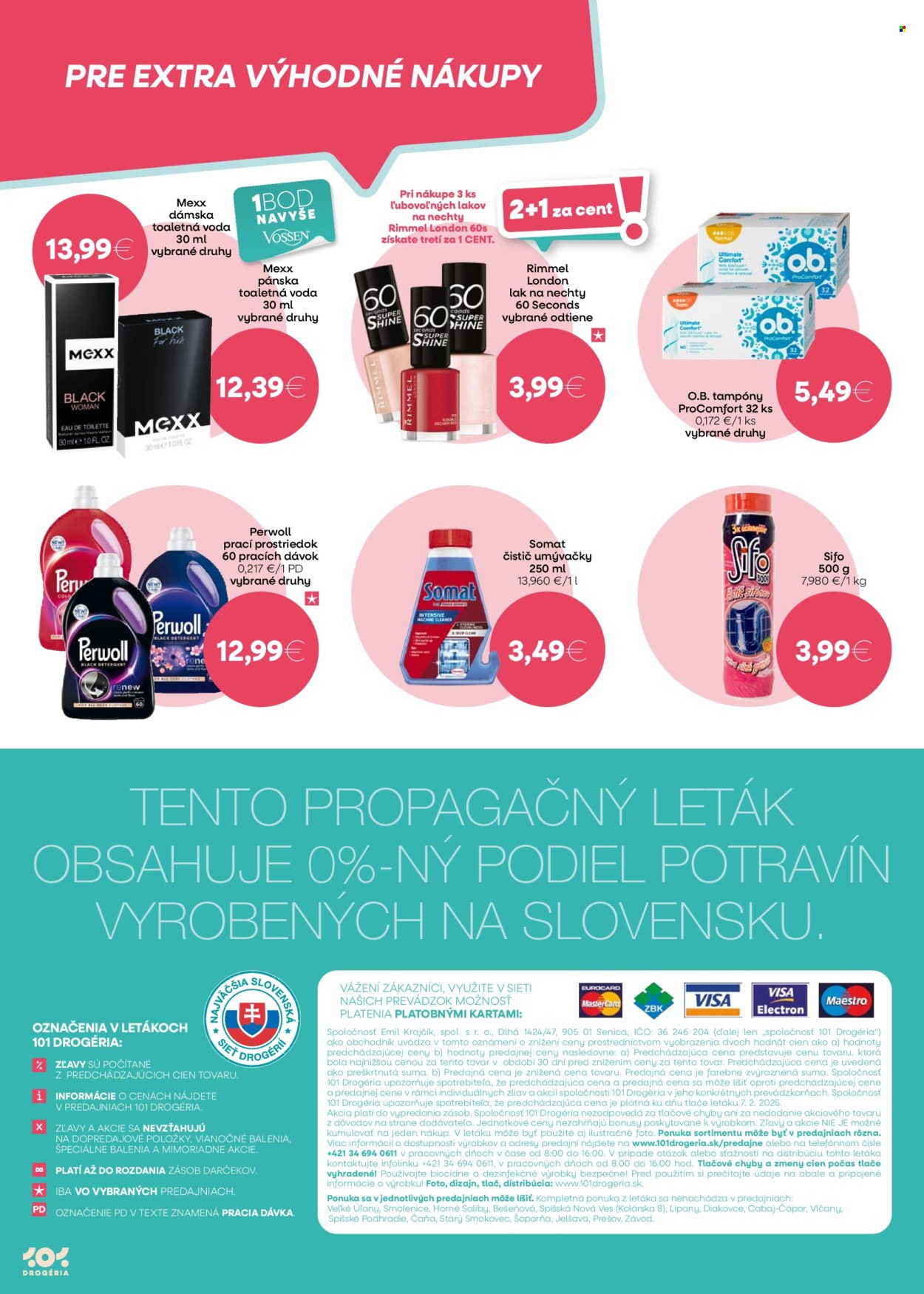 Leták 101 Drogerie - 19.2.2025 - 4.3.2025. Strana 12
