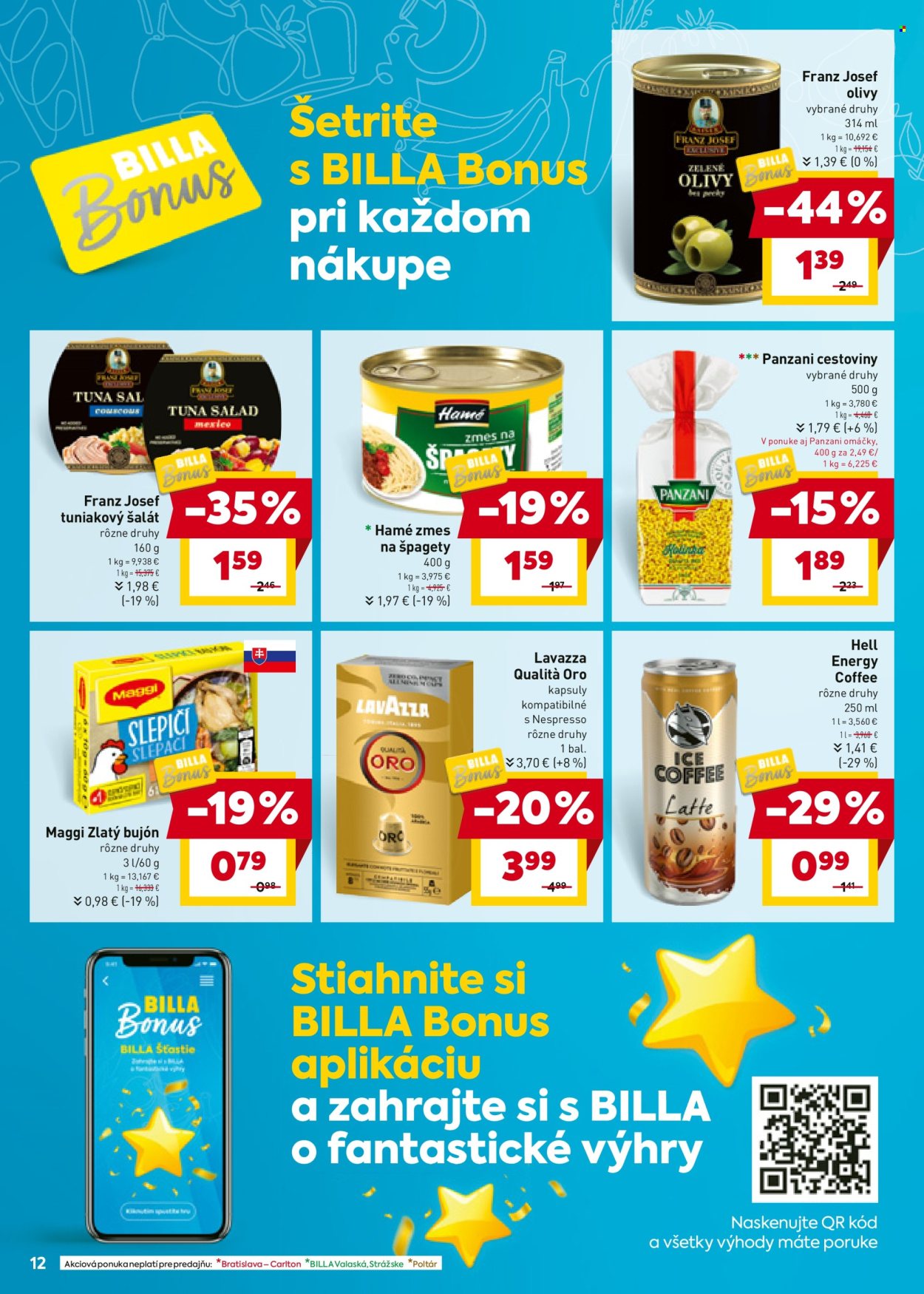 Leták Billa - 19.2.2025 - 25.2.2025. Strana 12