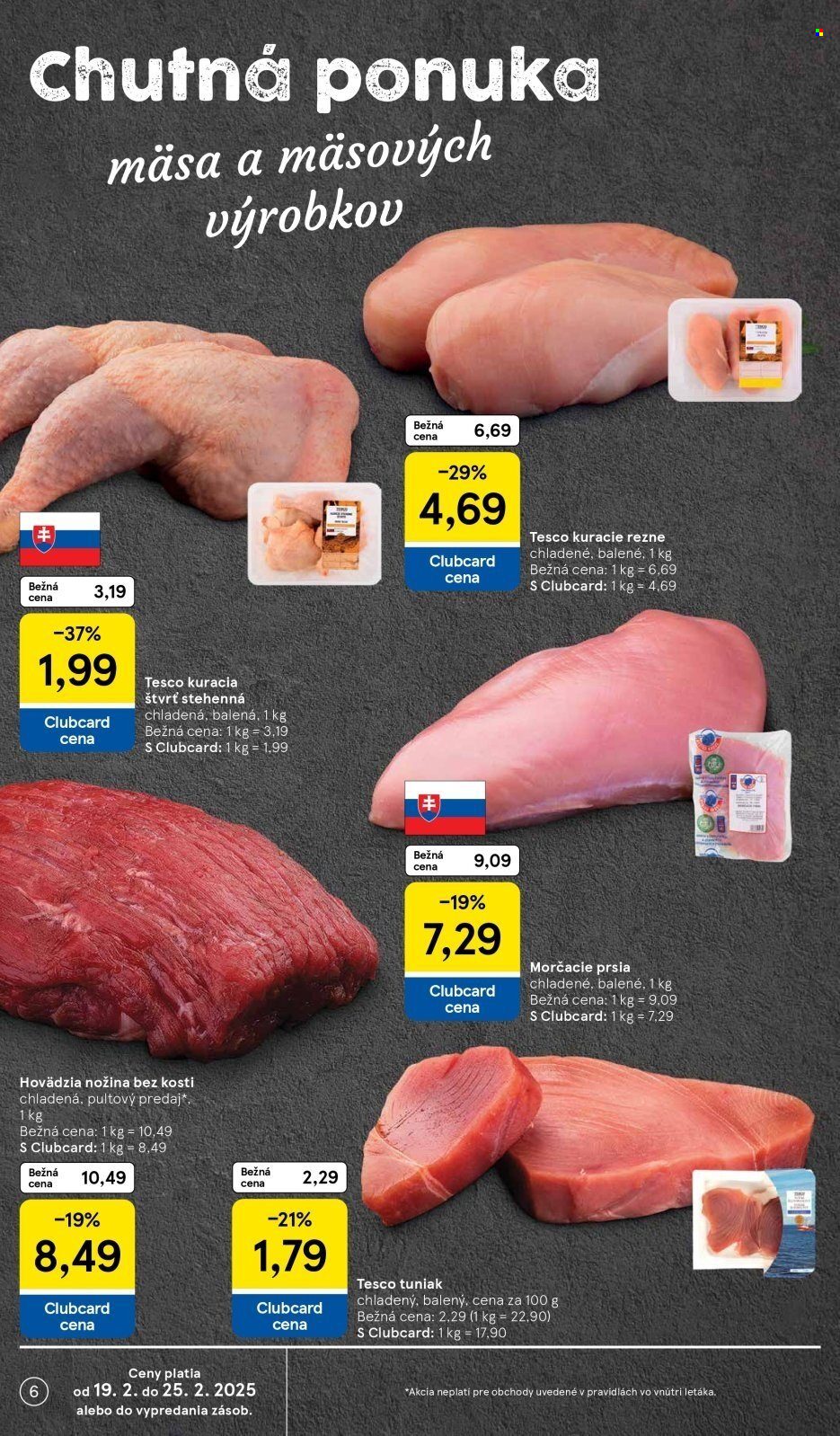 Leták TESCO - 19.2.2025 - 25.2.2025. Strana 6