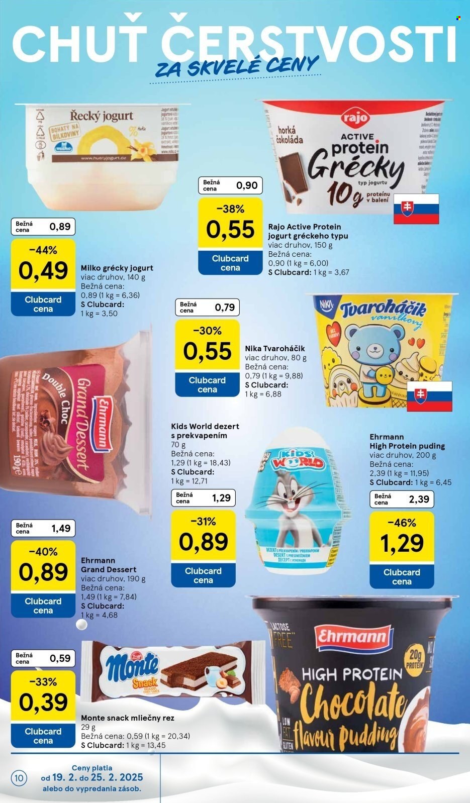 Leták TESCO - 19.2.2025 - 25.2.2025. Strana 10