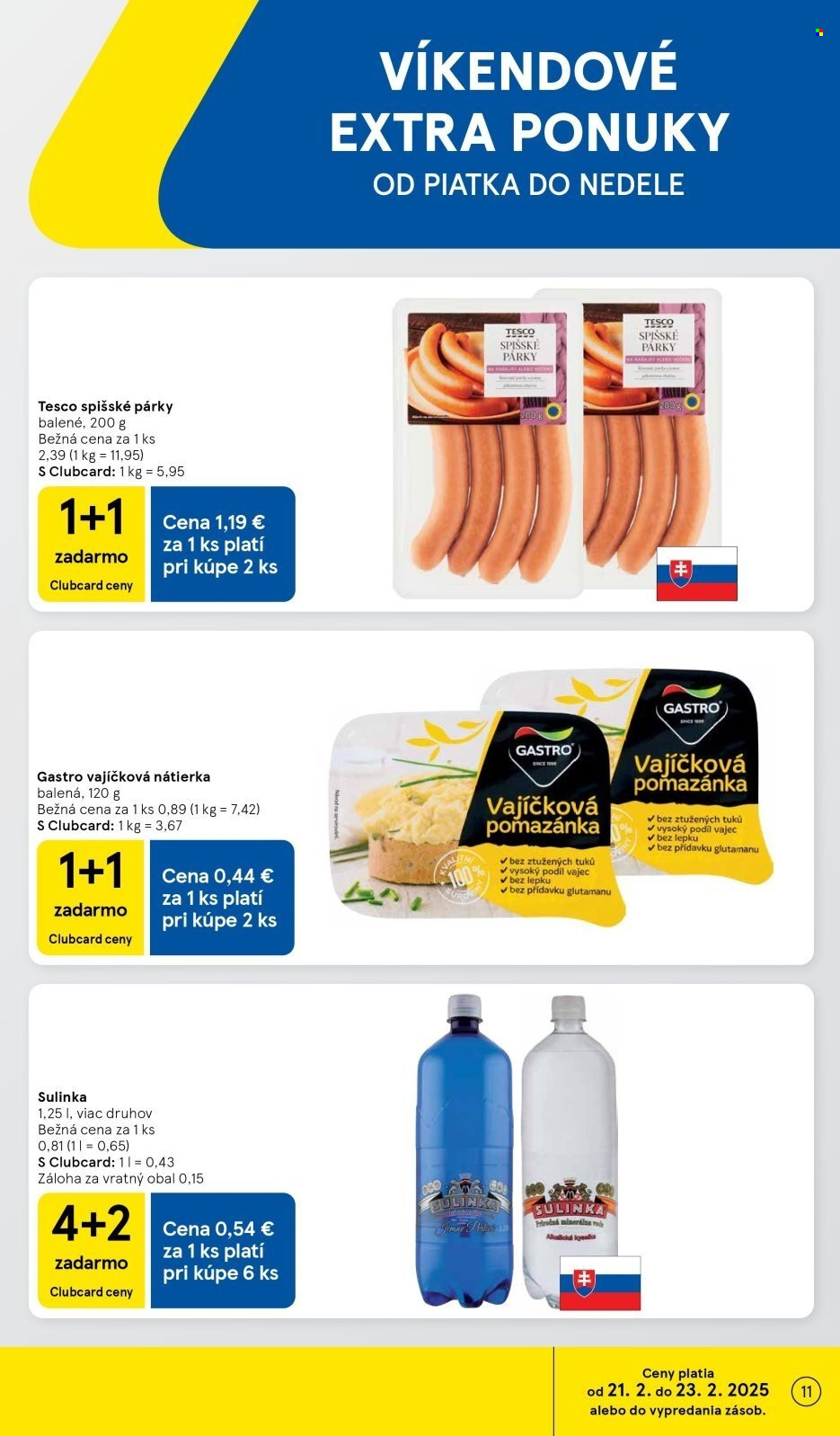 Leták TESCO - 19.2.2025 - 25.2.2025. Strana 11