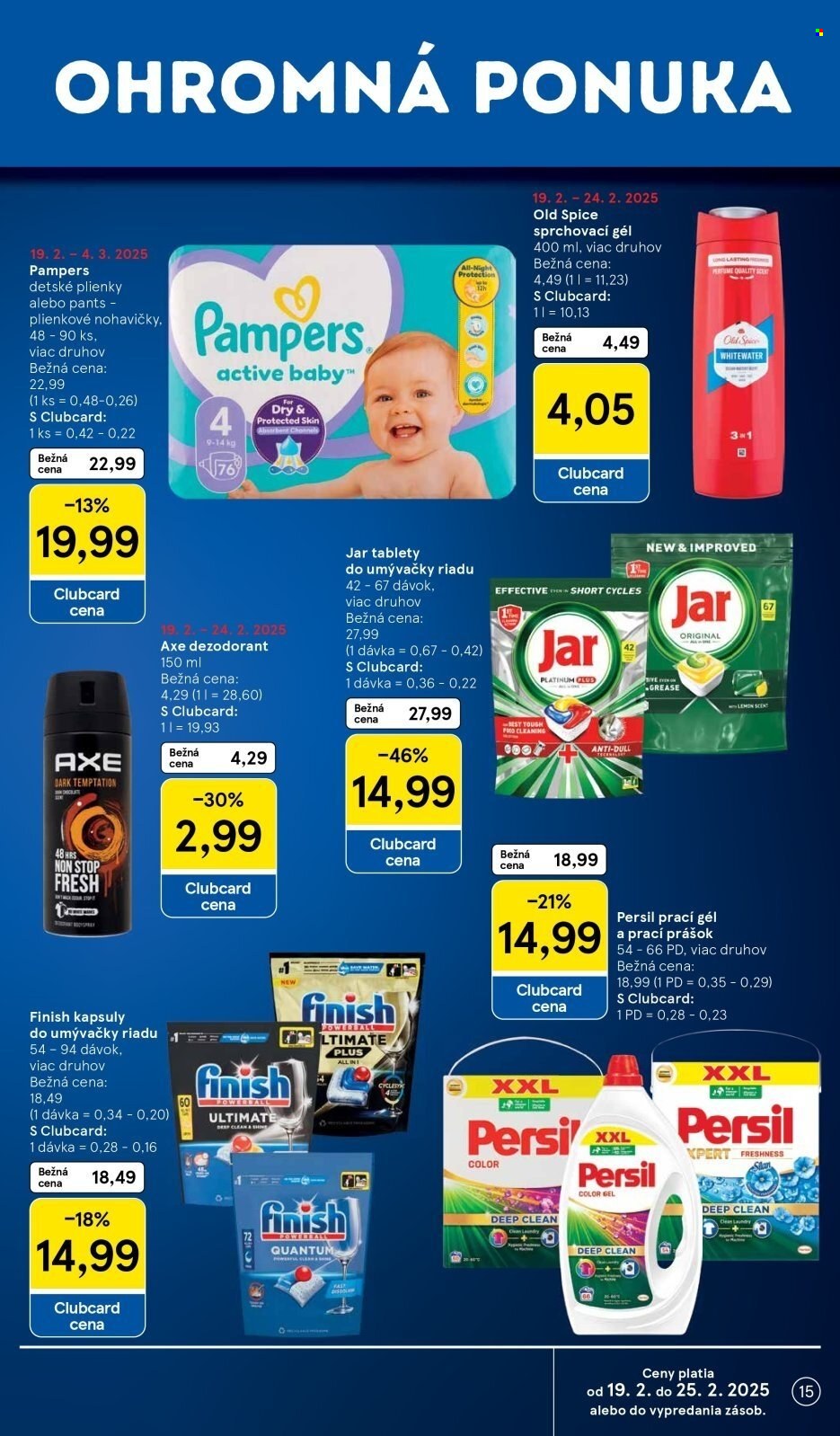Leták TESCO - 19.2.2025 - 25.2.2025. Strana 15