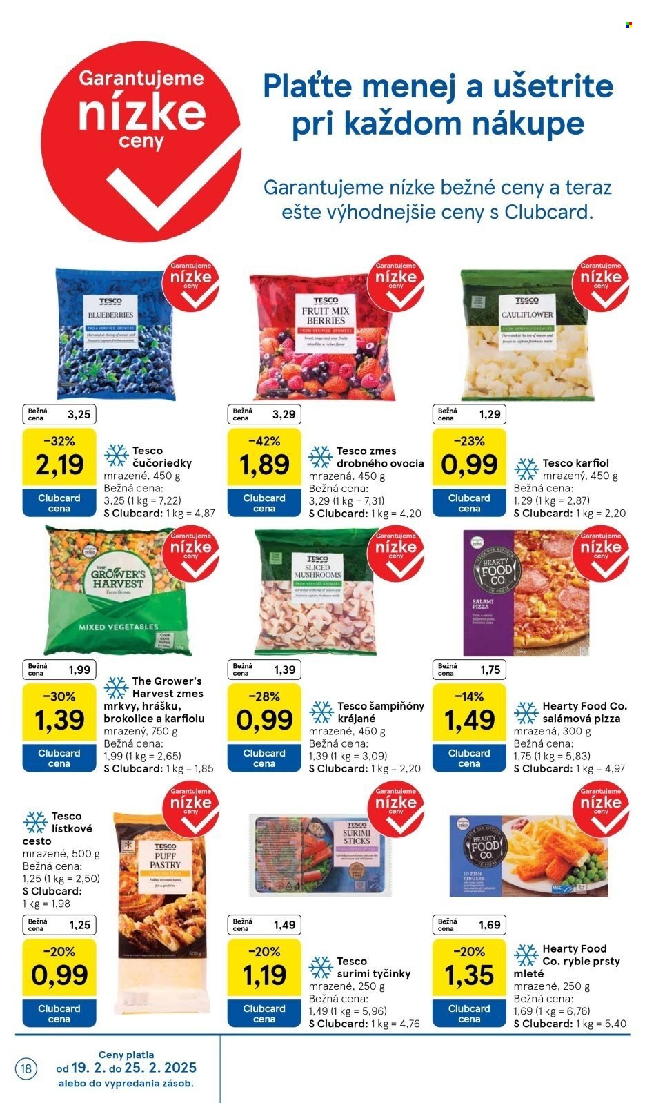 Leták TESCO - 19.2.2025 - 25.2.2025. Strana 18
