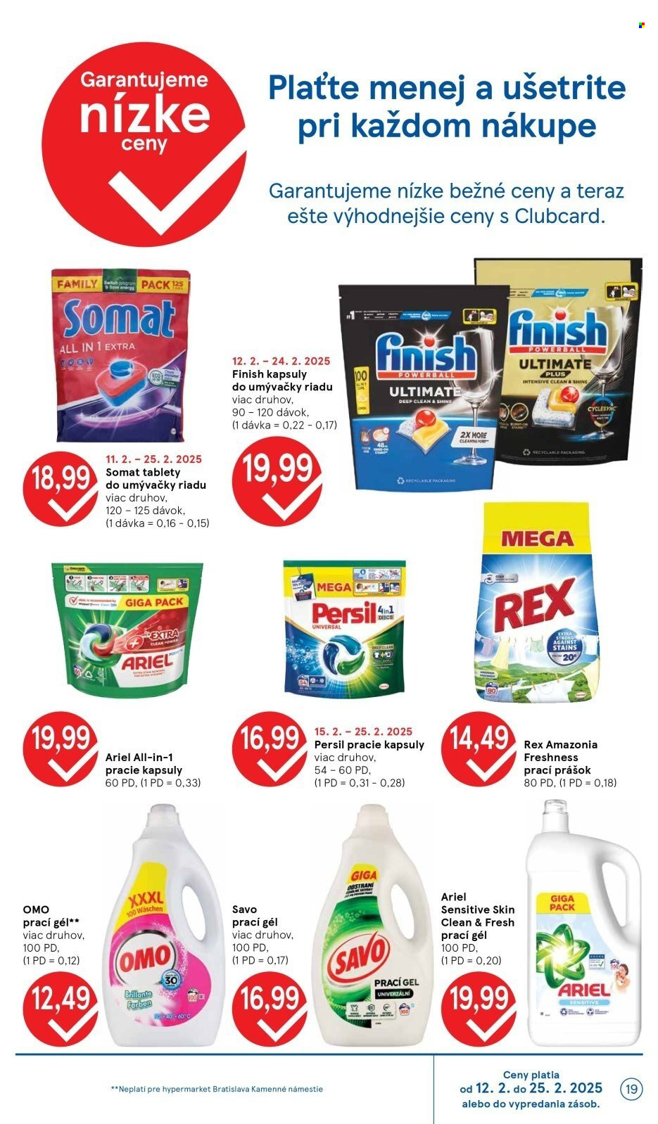 Leták TESCO - 19.2.2025 - 25.2.2025. Strana 19