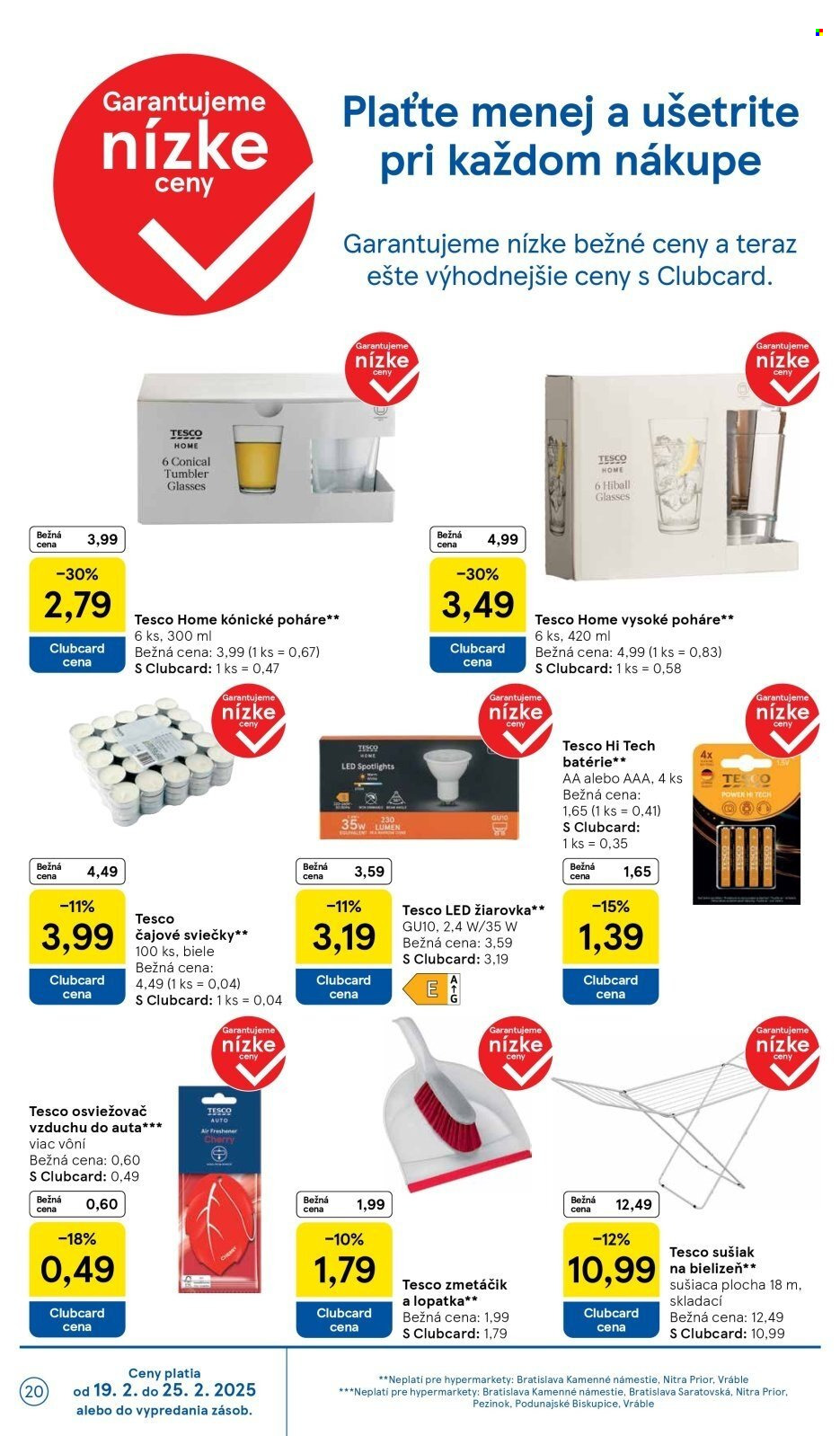 Leták TESCO - 19.2.2025 - 25.2.2025. Strana 20