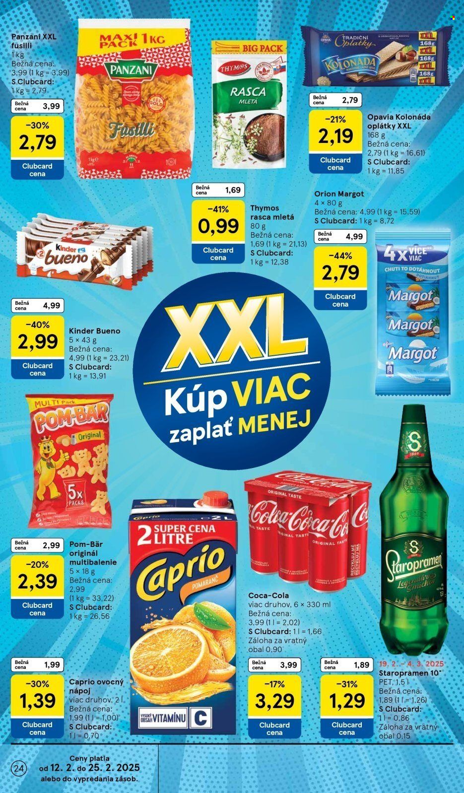 Leták TESCO - 19.2.2025 - 25.2.2025. Strana 24