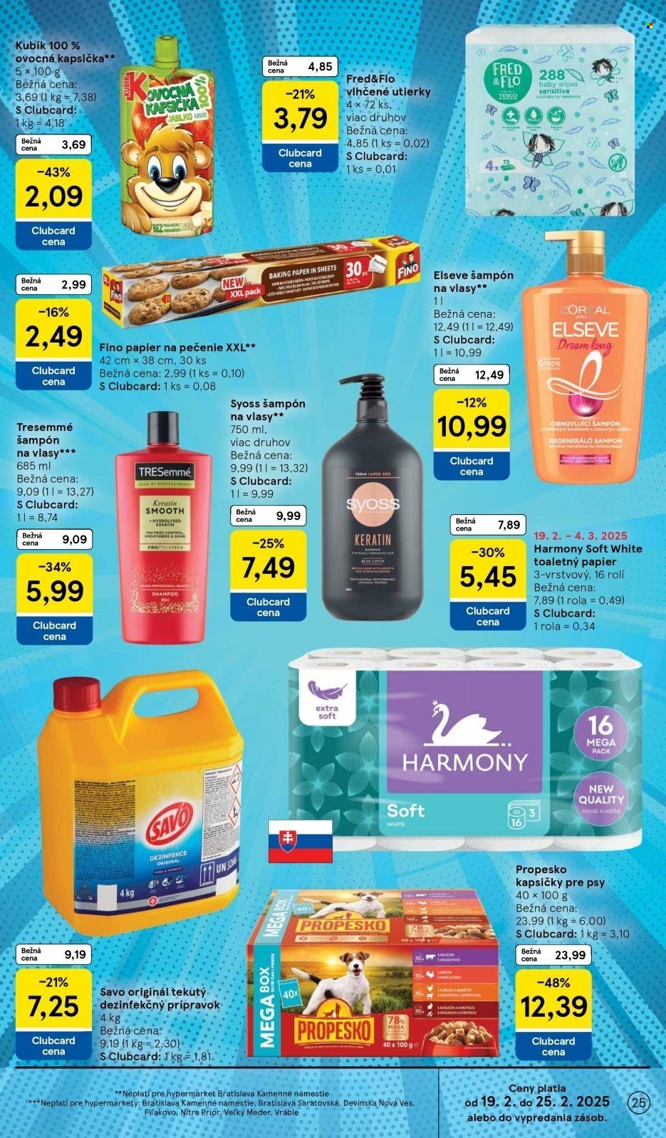 Leták TESCO - 19.2.2025 - 25.2.2025. Strana 25