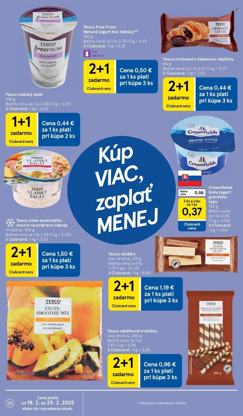 Leták TESCO - 19.2.2025 - 25.2.2025. Strana 26