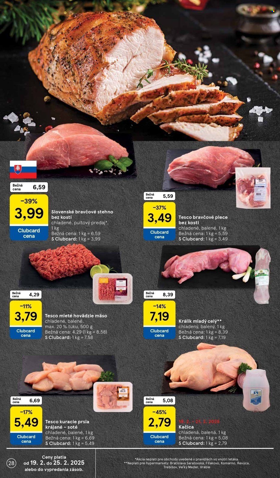 Leták TESCO - 19.2.2025 - 25.2.2025. Strana 28
