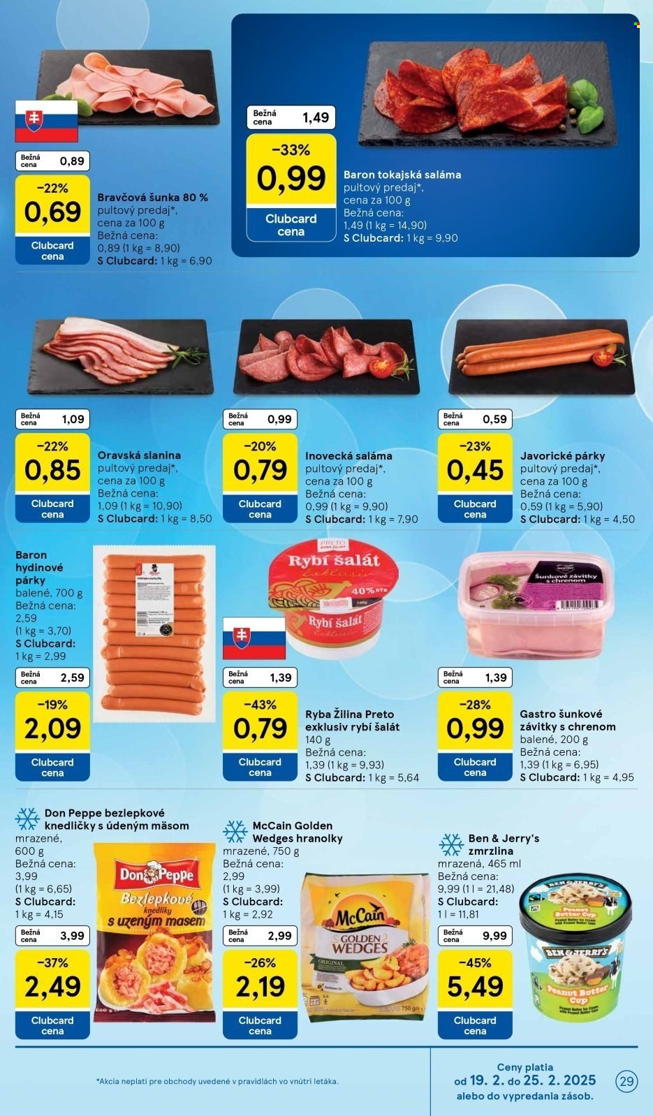 Leták TESCO - 19.2.2025 - 25.2.2025. Strana 29
