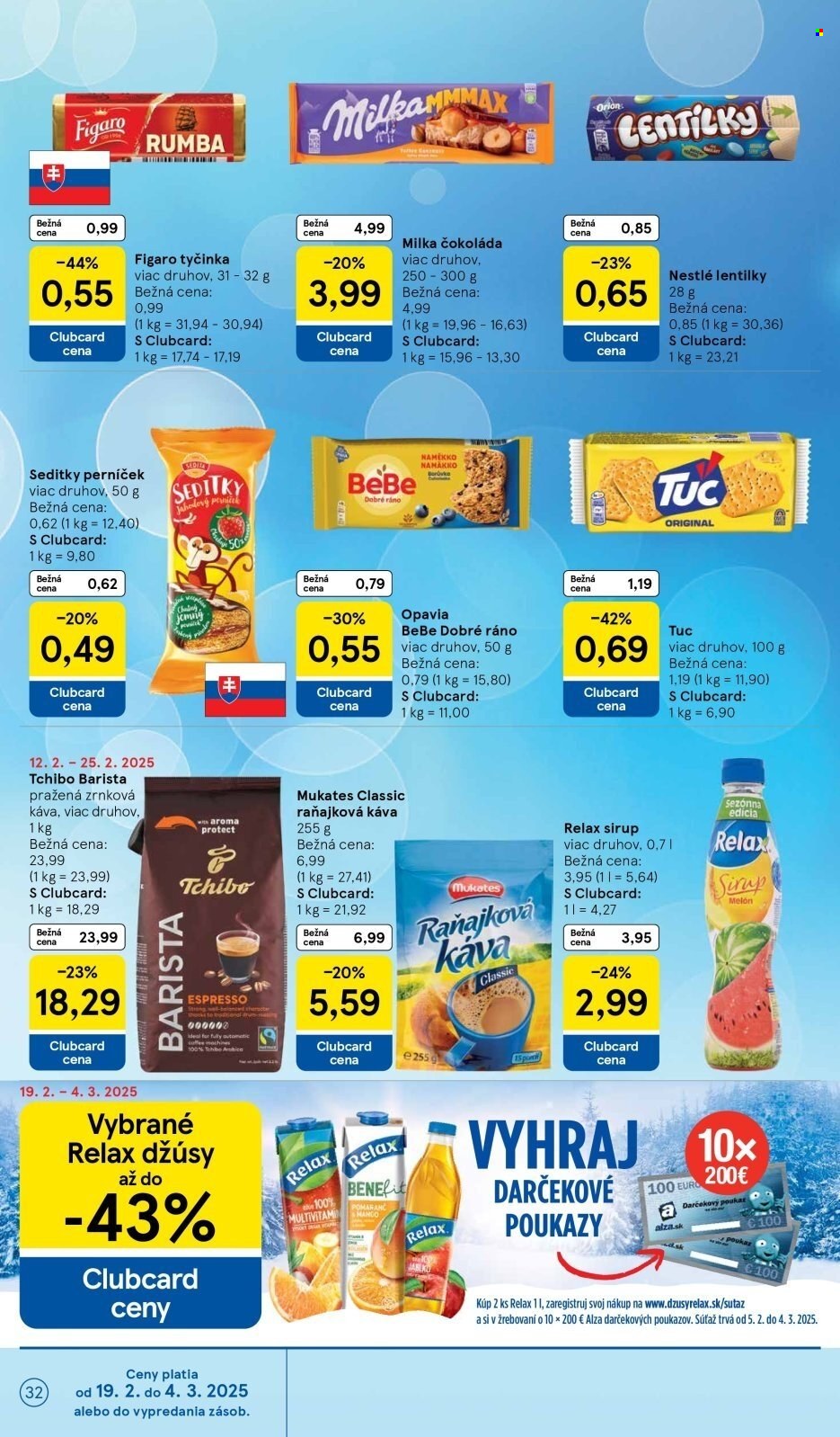 Leták TESCO - 19.2.2025 - 25.2.2025. Strana 32