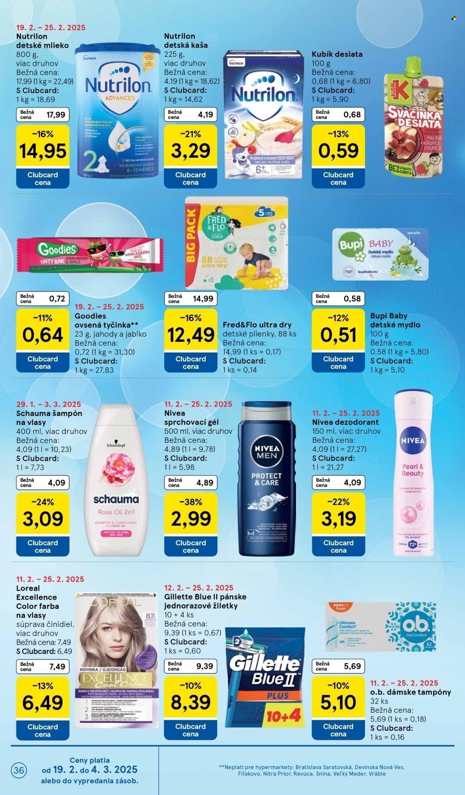 Leták TESCO - 19.2.2025 - 25.2.2025. Strana 36