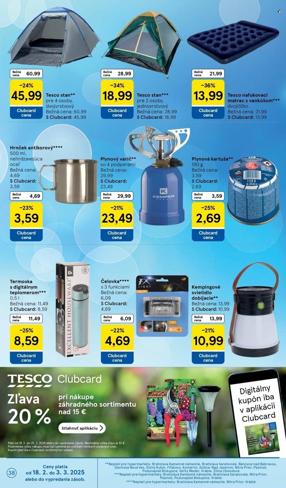 Leták TESCO - 19.2.2025 - 25.2.2025. Strana 38
