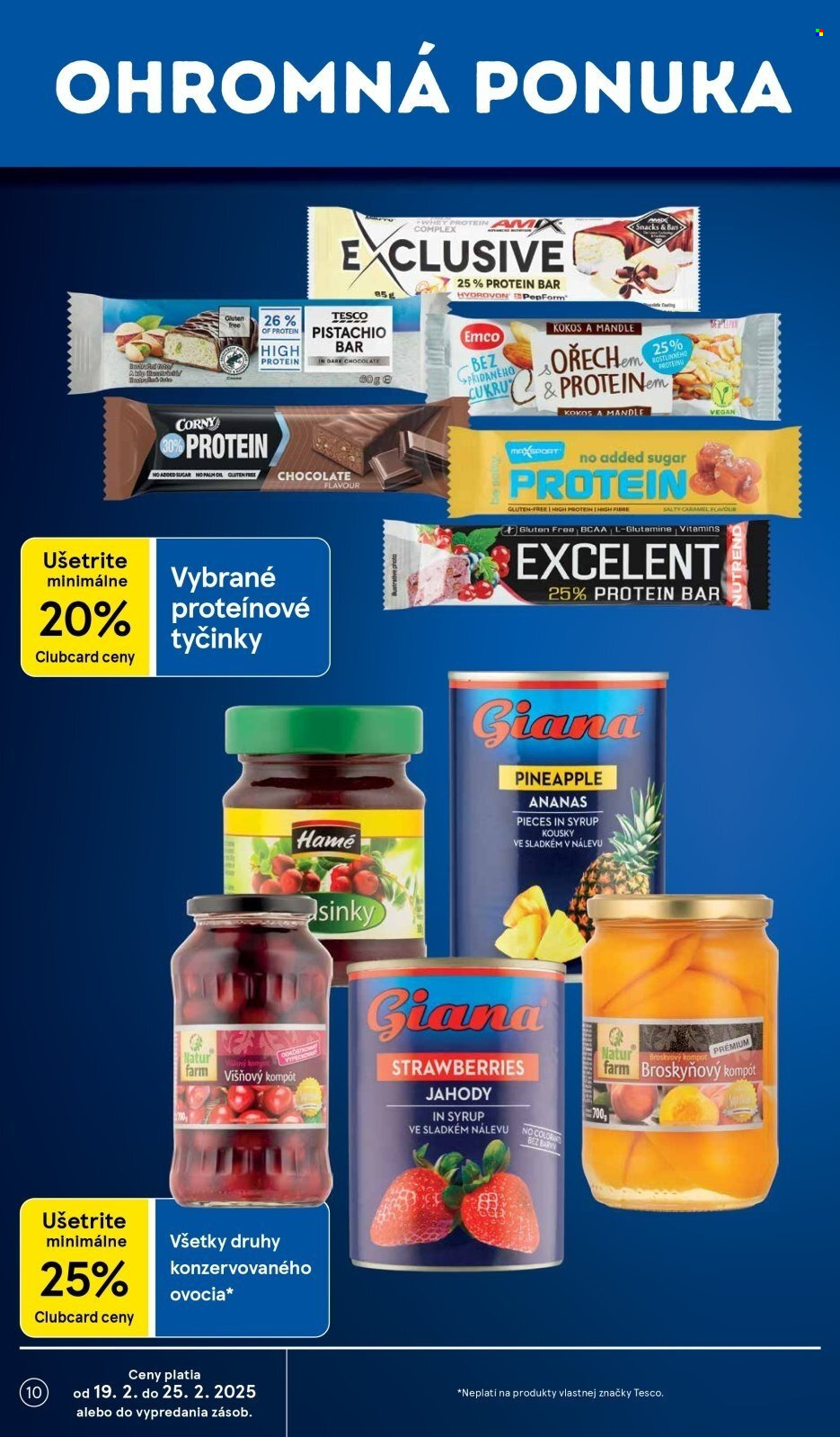 Leták TESCO supermarket - 19.2.2025 - 25.2.2025. Strana 10
