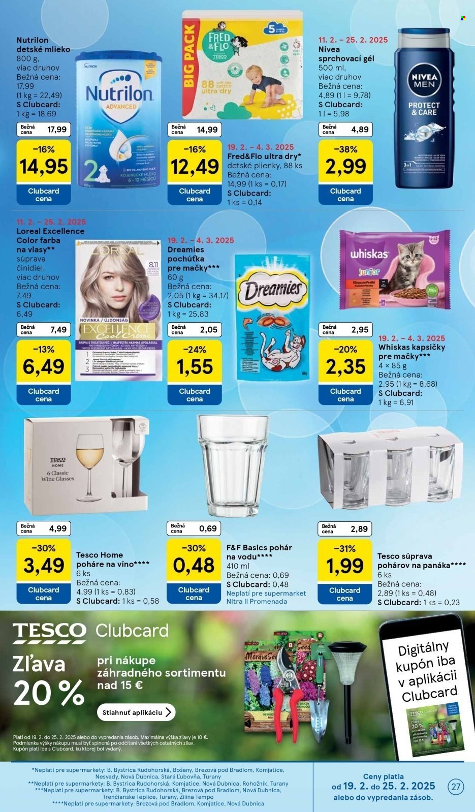 Leták TESCO supermarket - 19.2.2025 - 25.2.2025. Strana 27