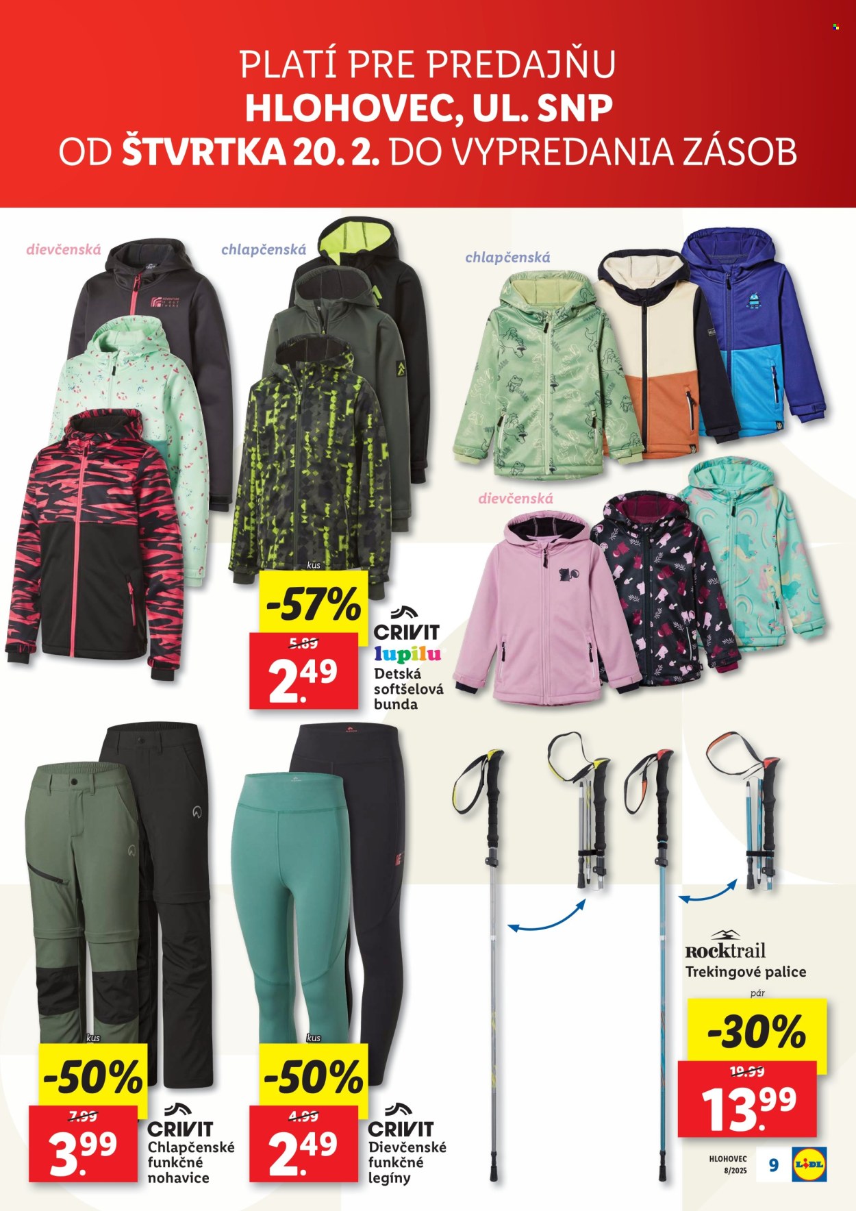 Leták Lidl - 20.2.2025 - 23.2.2025. Strana 9