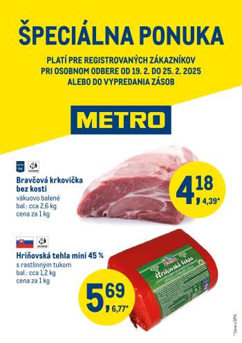 Leták Metro - 19.2.2025 - 25.2.2025.