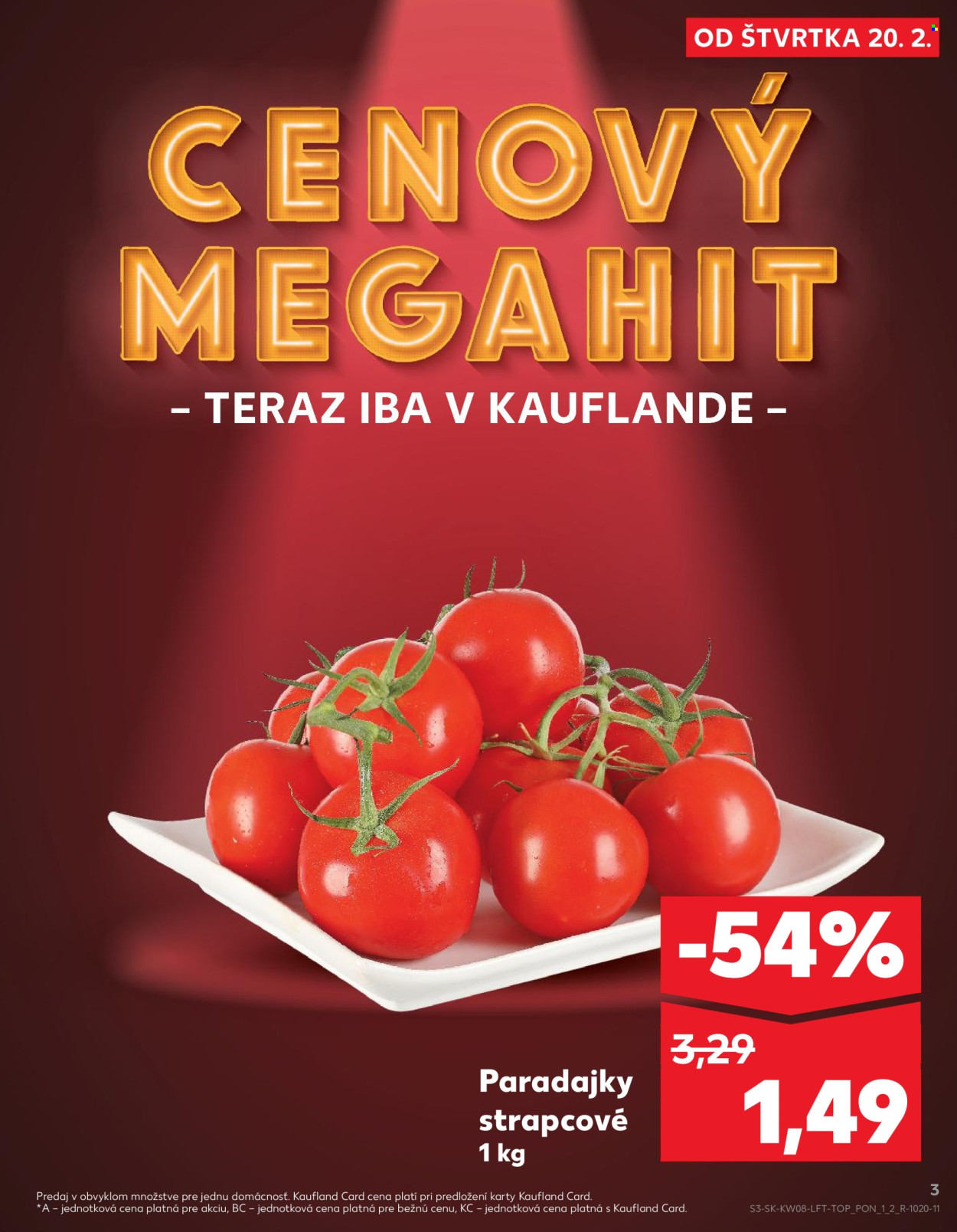 Leták Kaufland - 20.2.2025 - 26.2.2025. Strana 3