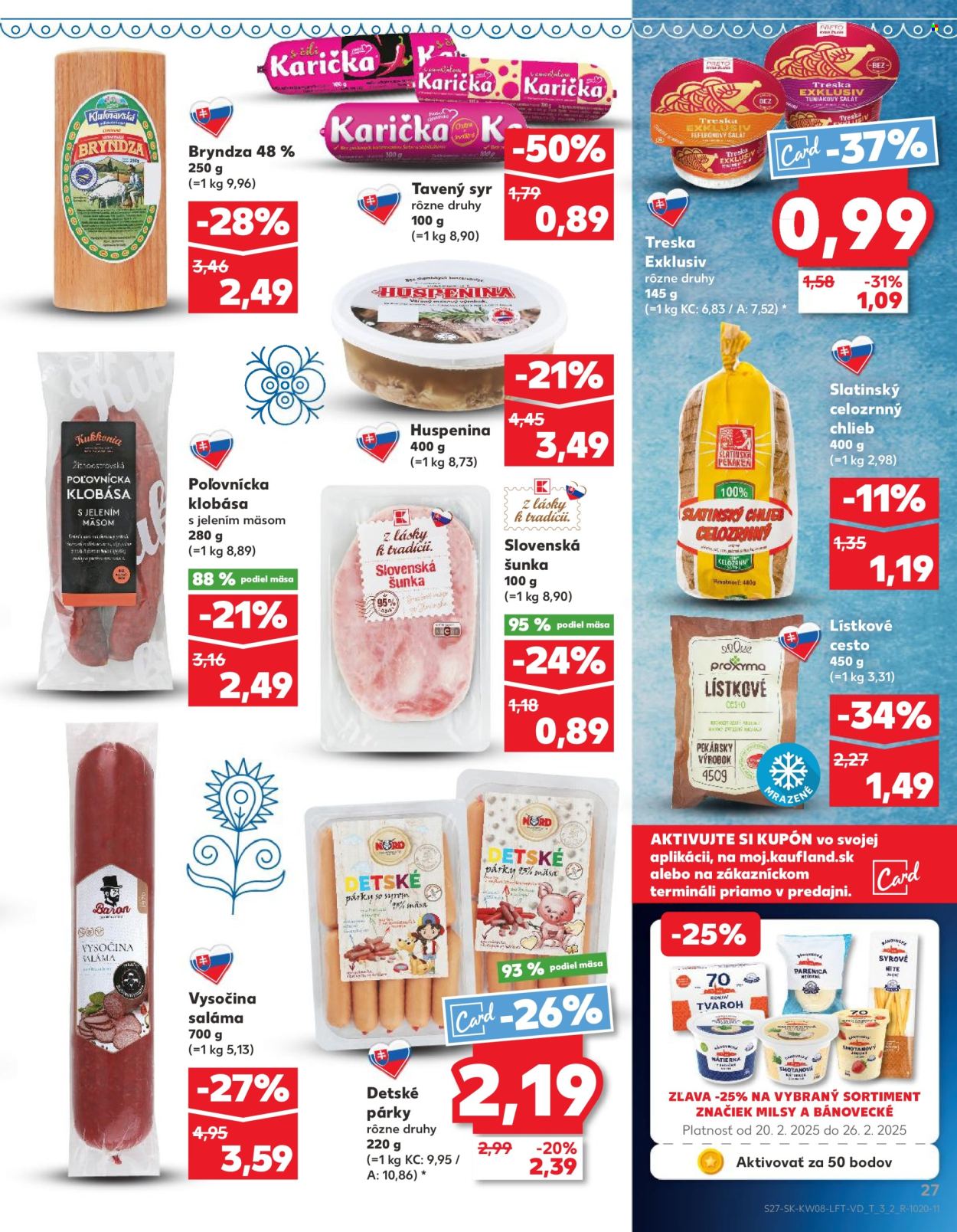 Leták Kaufland - 20.2.2025 - 26.2.2025. Strana 27
