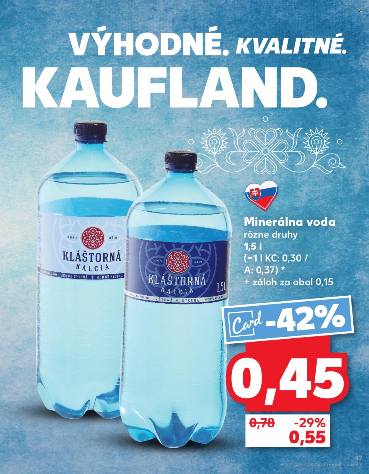 Leták Kaufland - 20.2.2025 - 26.2.2025. Strana 47