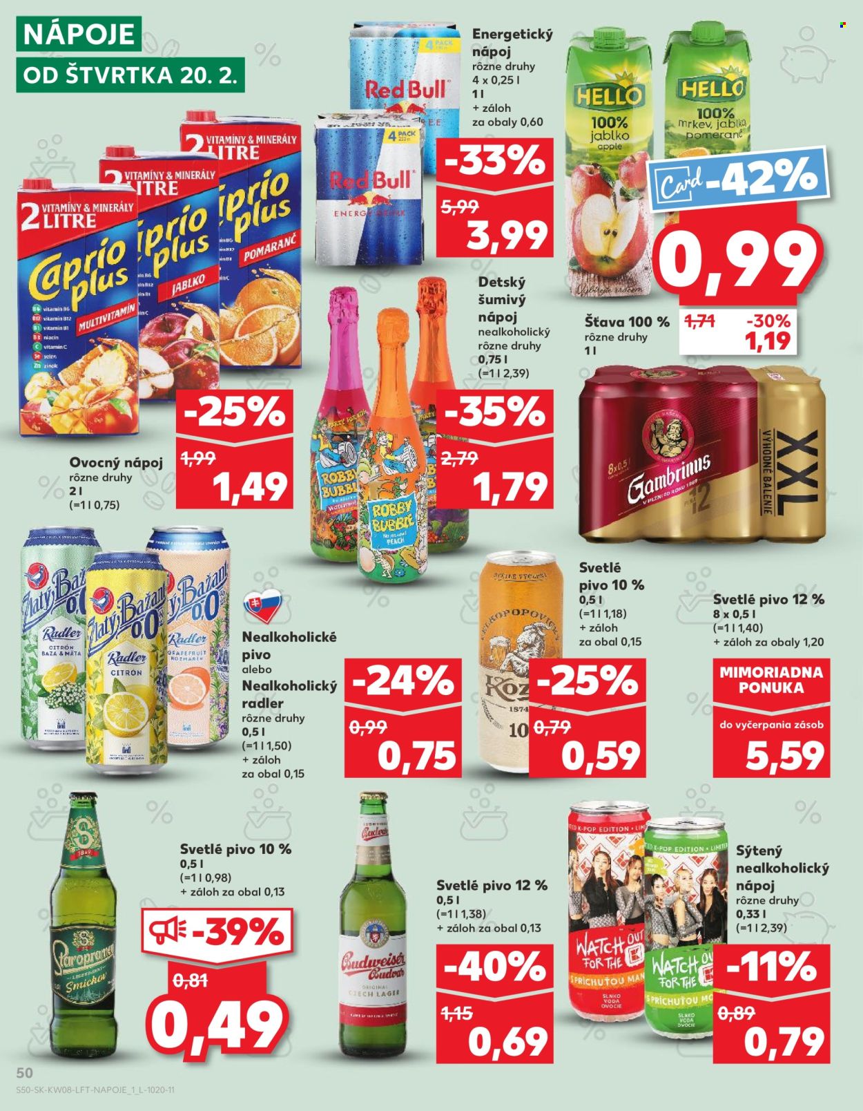 Leták Kaufland - 20.2.2025 - 26.2.2025. Strana 50