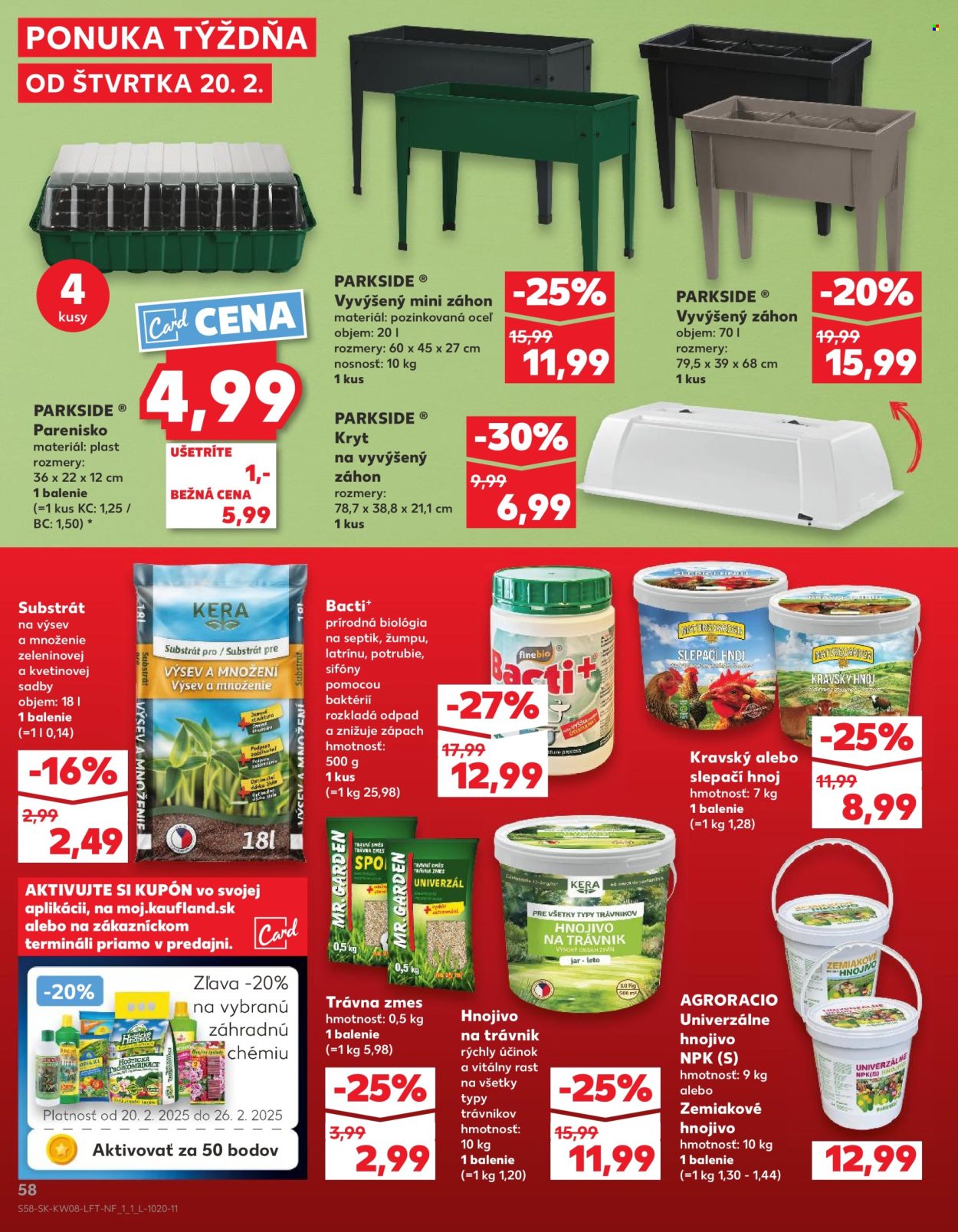 Leták Kaufland - 20.2.2025 - 26.2.2025. Strana 58