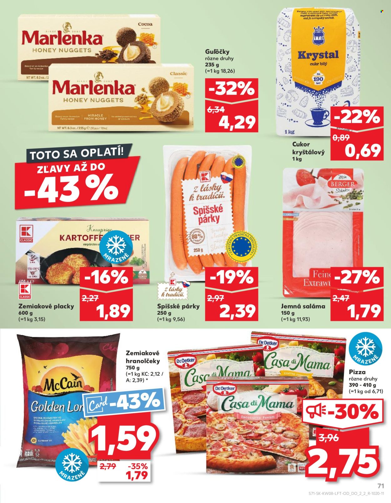 Leták Kaufland - 20.2.2025 - 26.2.2025. Strana 71