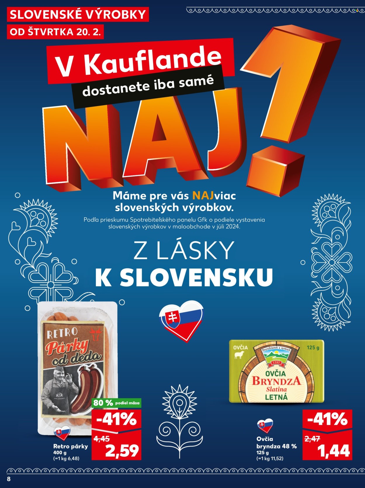 Leták Kaufland - 20.2.2025 - 26.2.2025. Strana 8