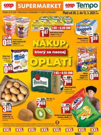 Leták COOP Jednota - 20.2.2025 - 12.3.2025.