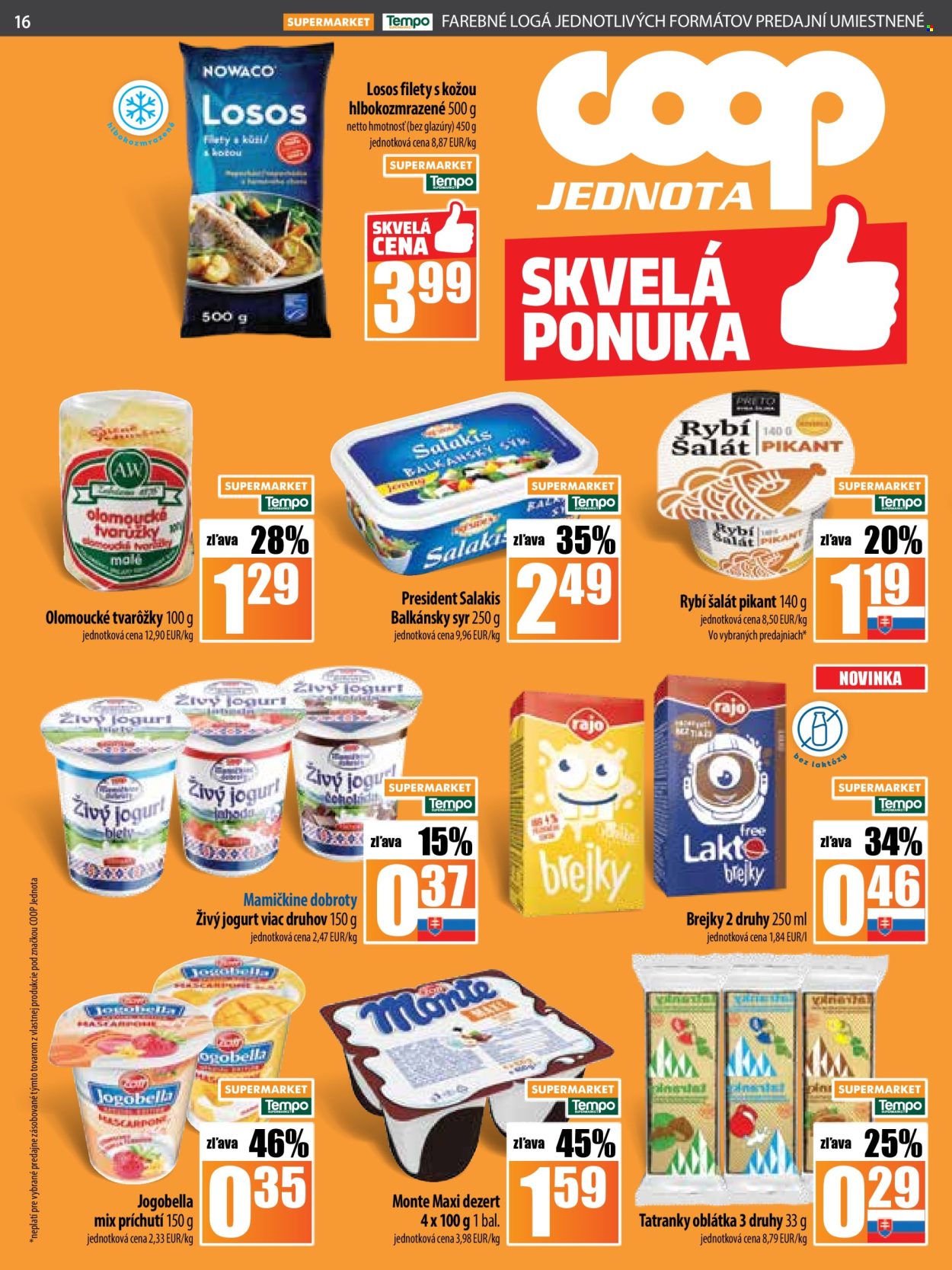 Leták COOP Jednota - 20.2.2025 - 26.2.2025. Strana 16