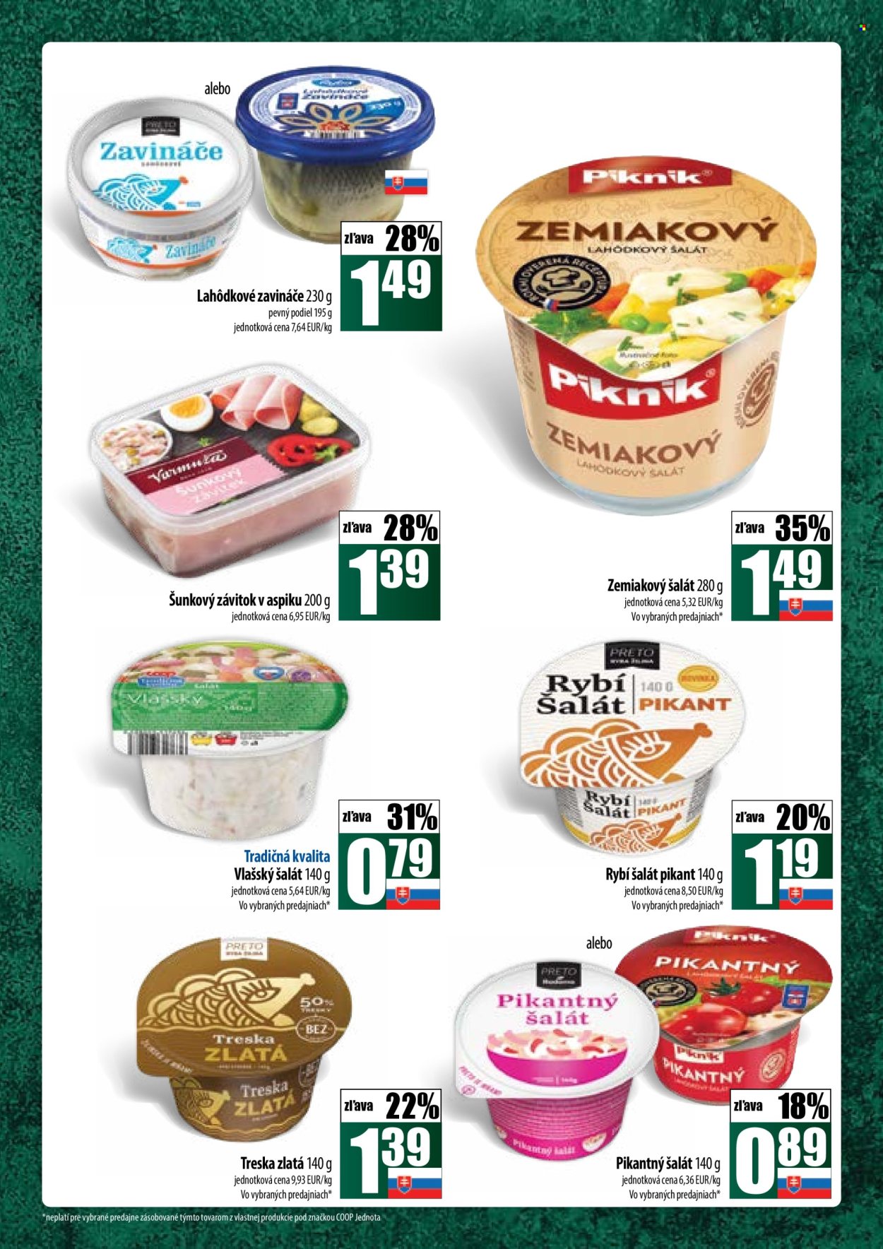 Leták COOP Jednota - 20.2.2025 - 26.2.2025. Strana 9