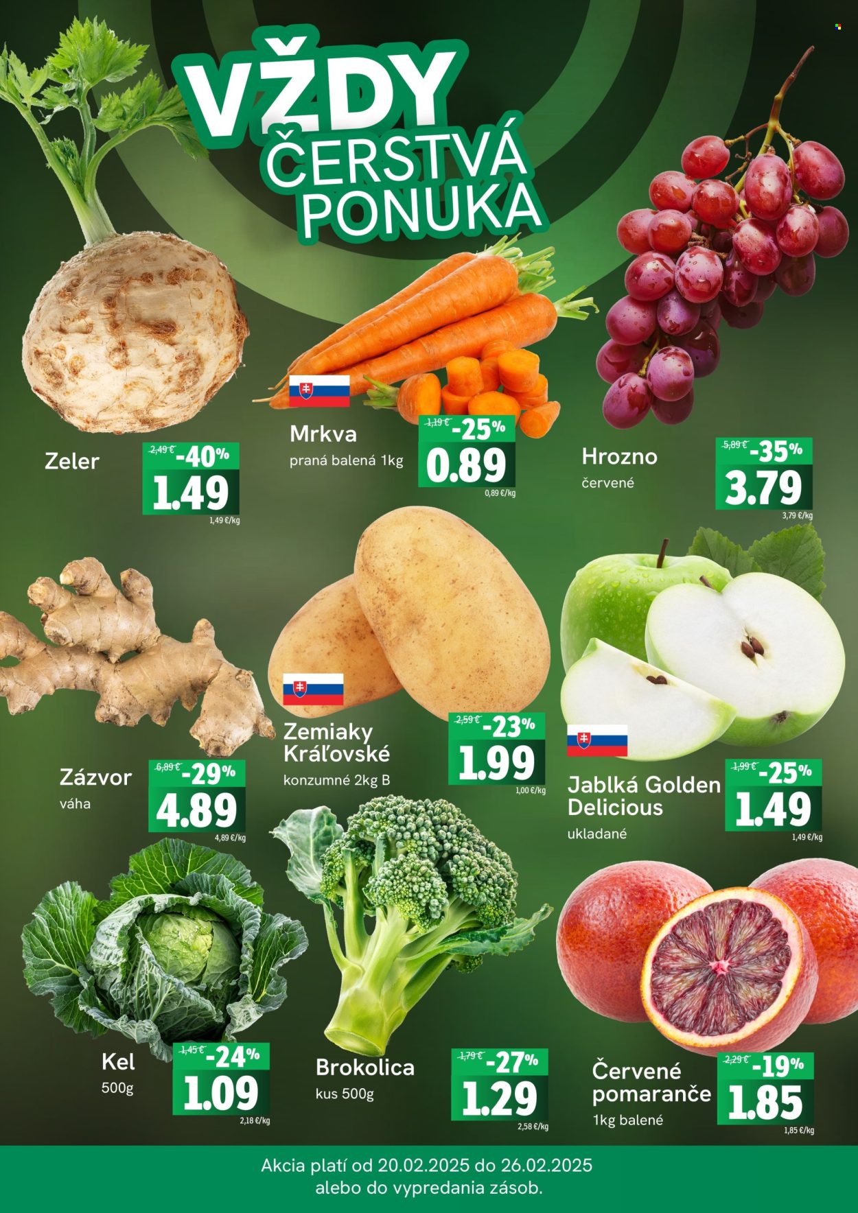 Leták FRESH - 20.2.2025 - 26.2.2025. Strana 3