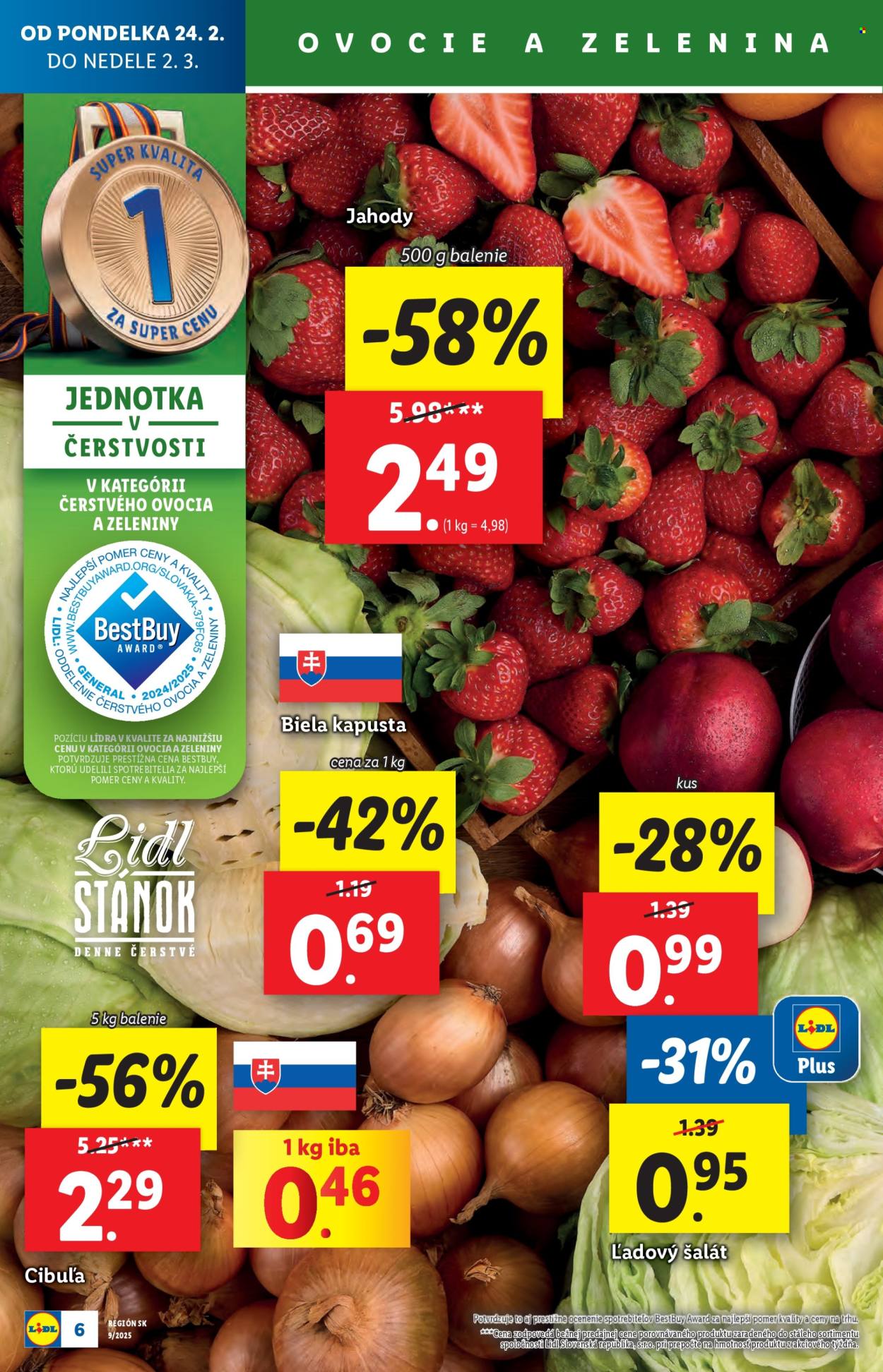 Leták Lidl - 24.2.2025 - 2.3.2025. Strana 6
