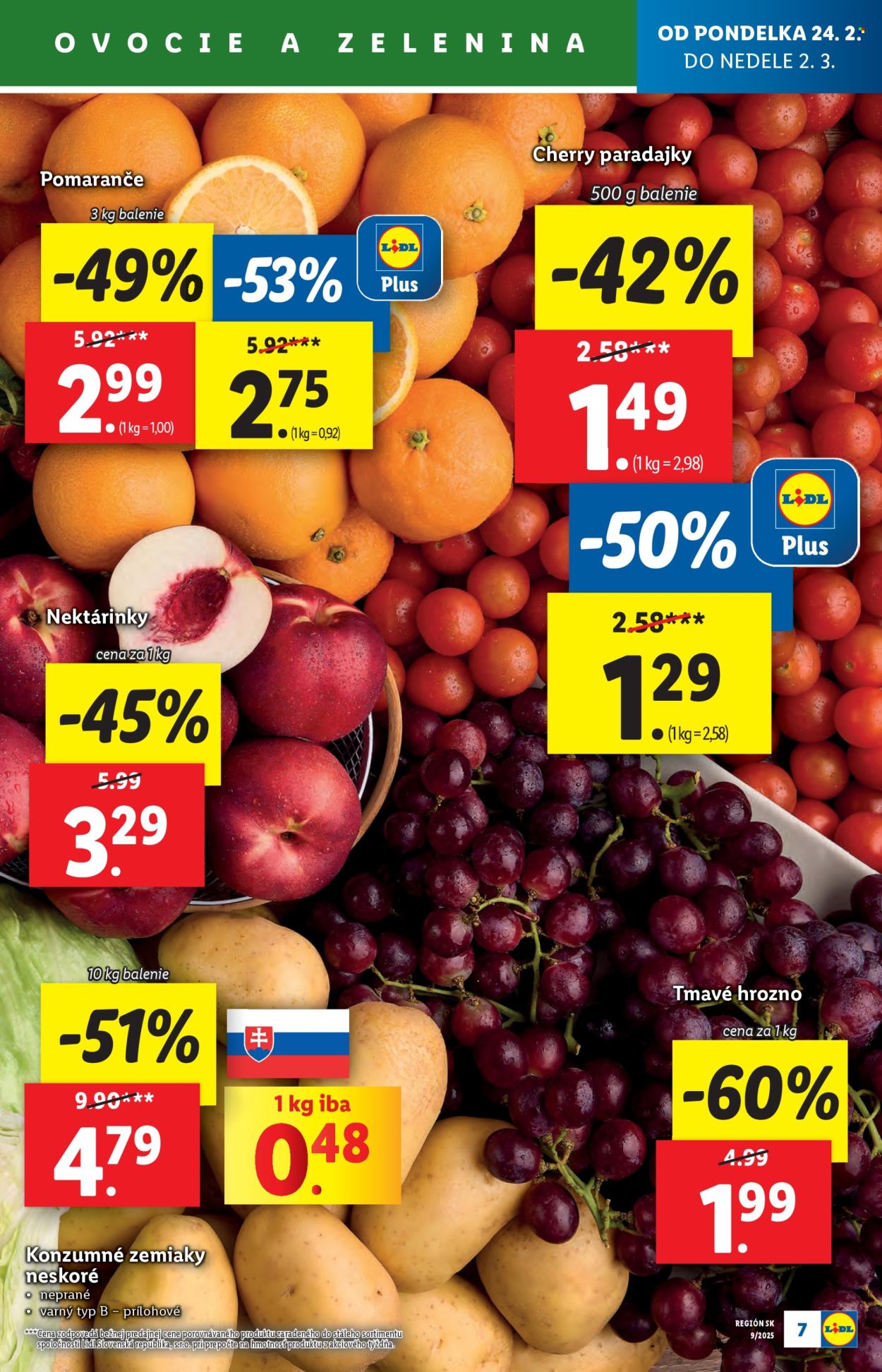 Leták Lidl - 24.2.2025 - 2.3.2025. Strana 7