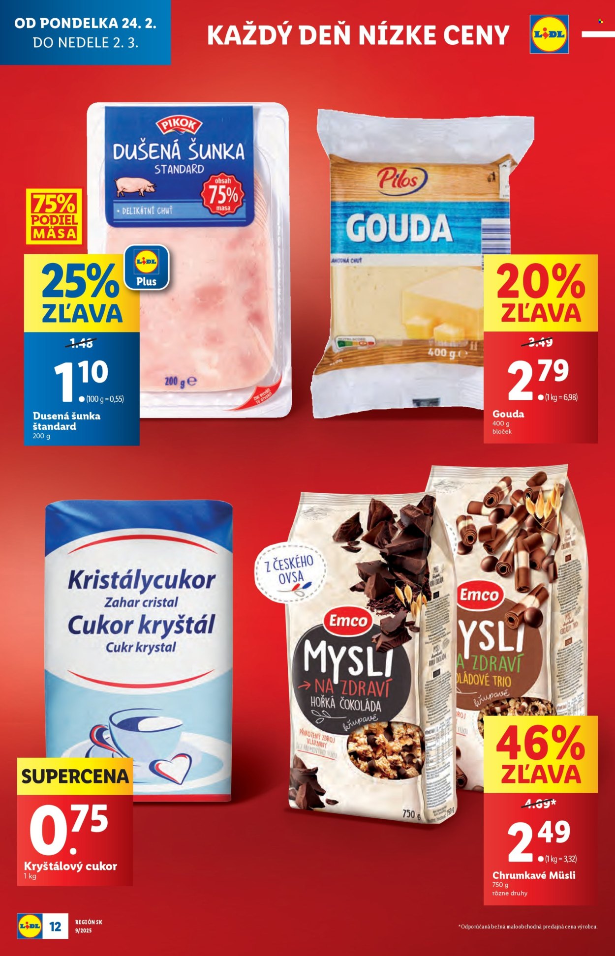 Leták Lidl - 24.2.2025 - 2.3.2025. Strana 12