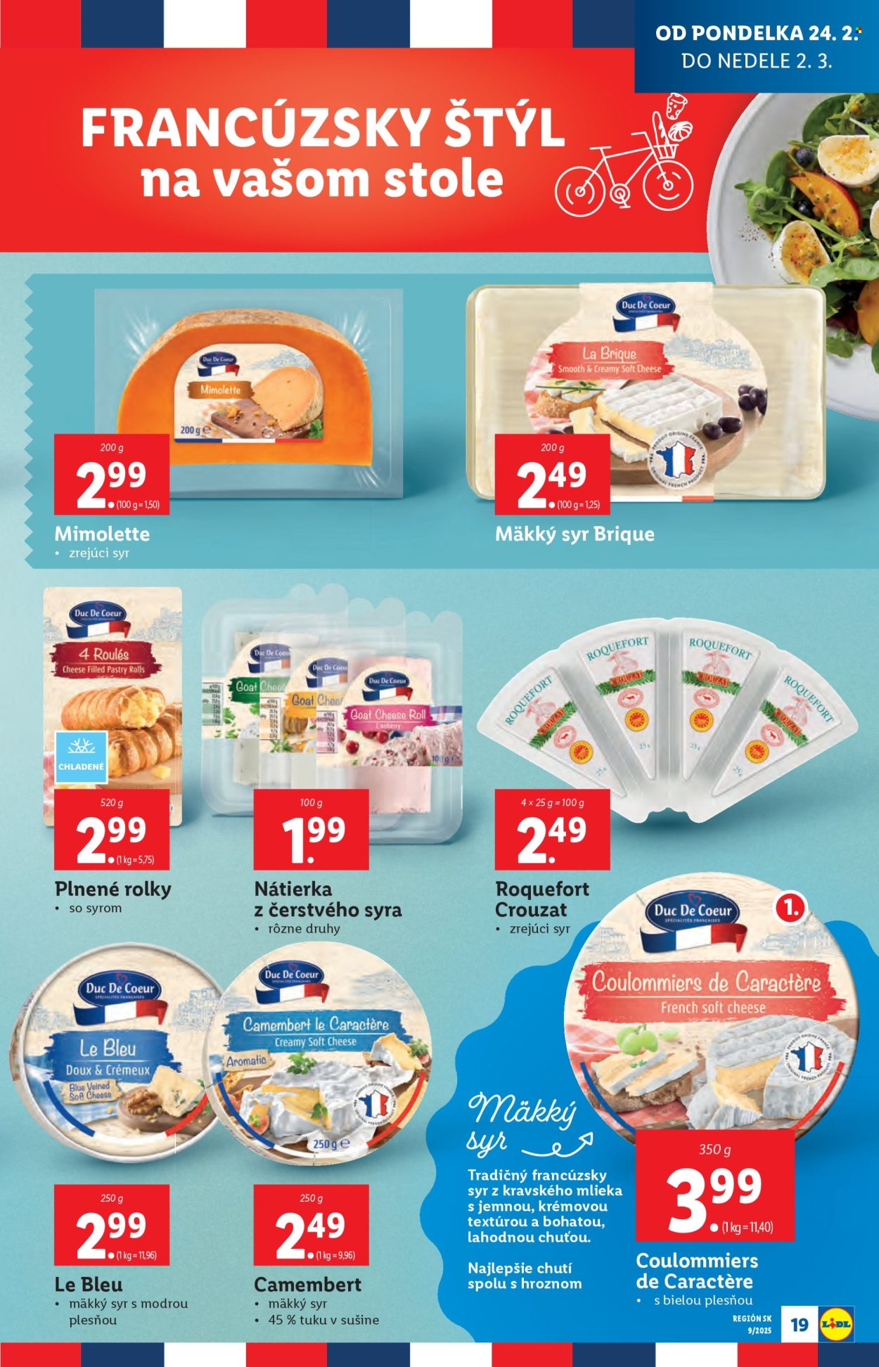 Leták Lidl - 24.2.2025 - 2.3.2025. Strana 19