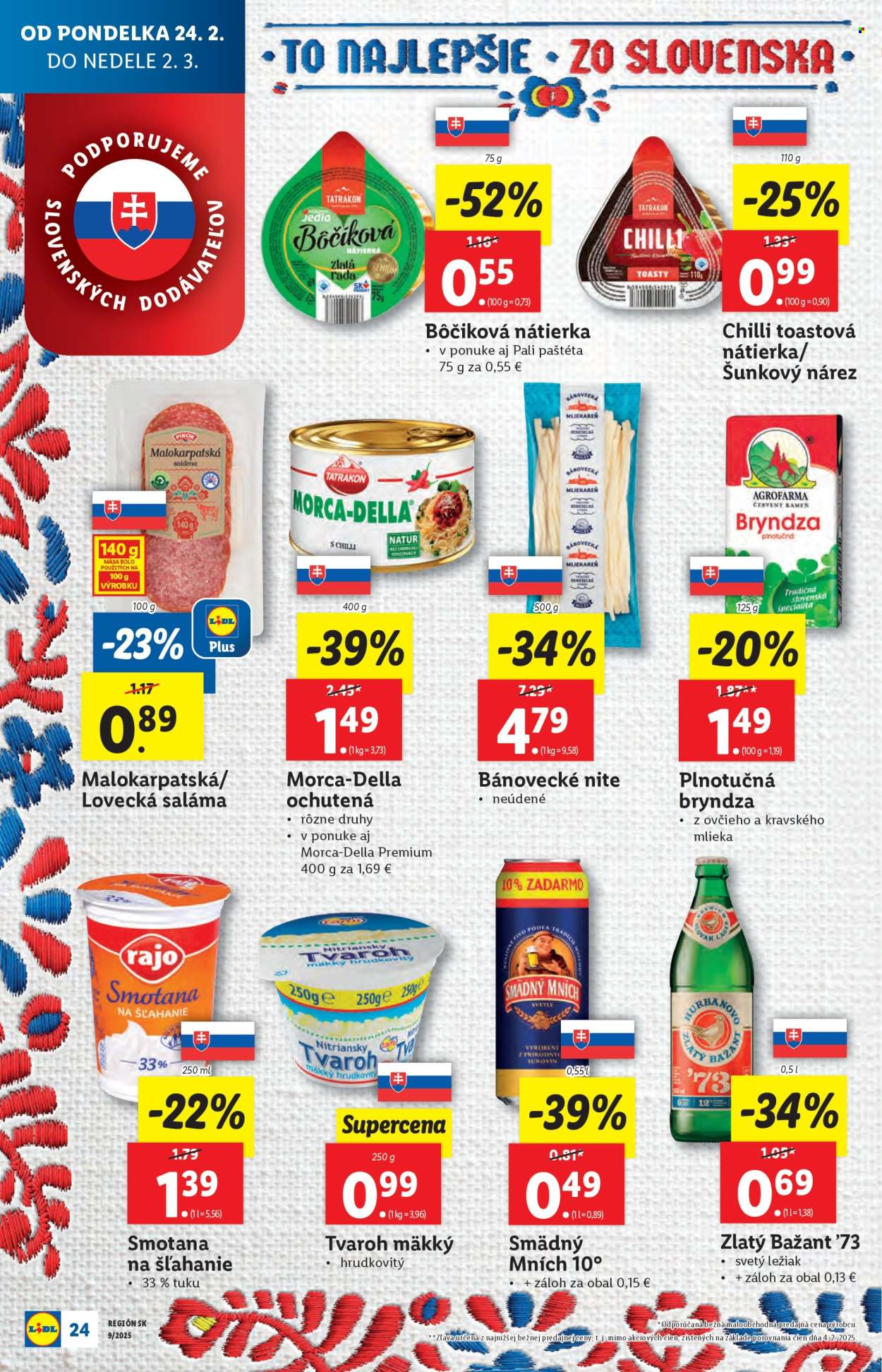 Leták Lidl - 24.2.2025 - 2.3.2025. Strana 24