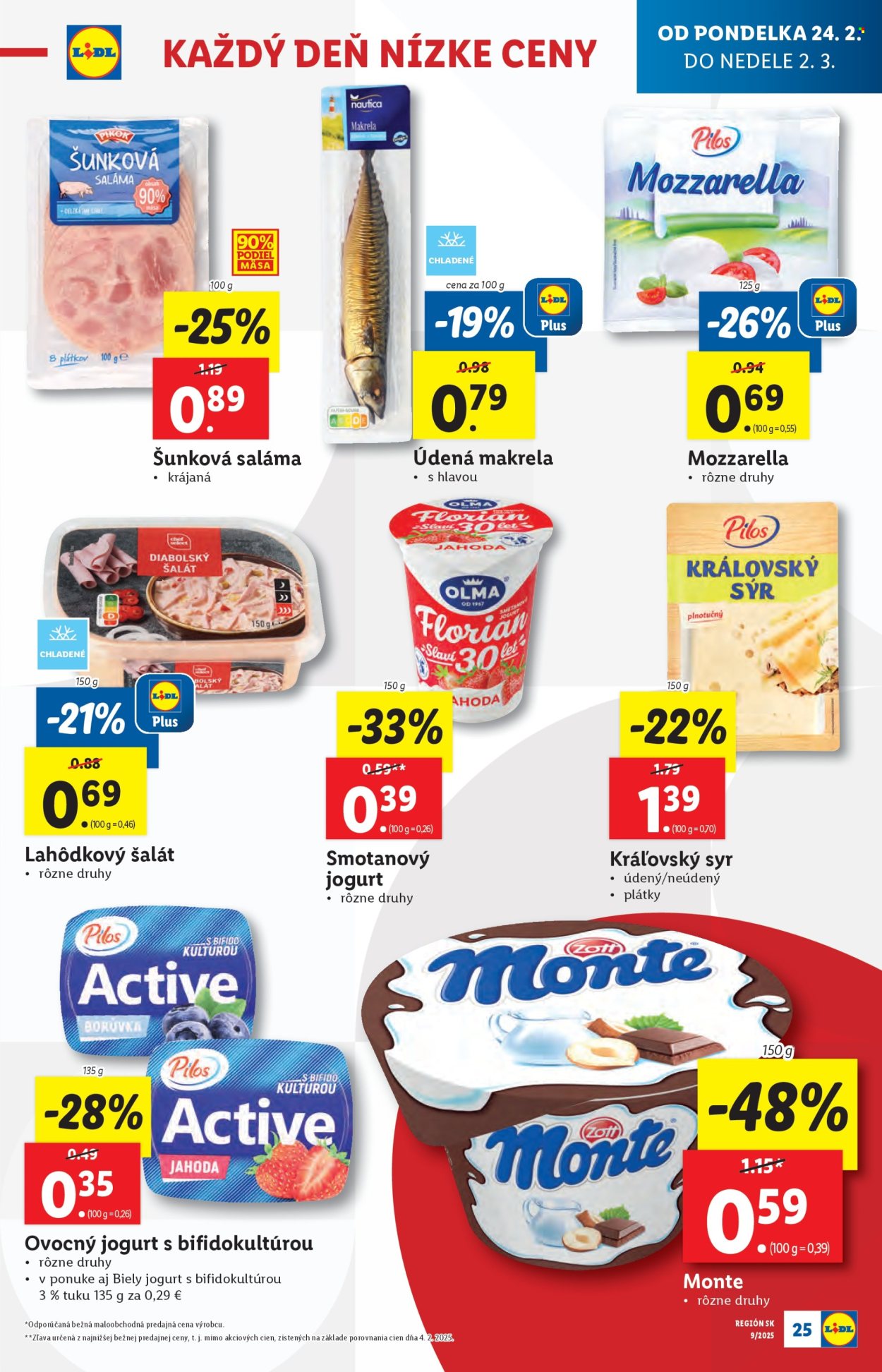 Leták Lidl - 24.2.2025 - 2.3.2025. Strana 25