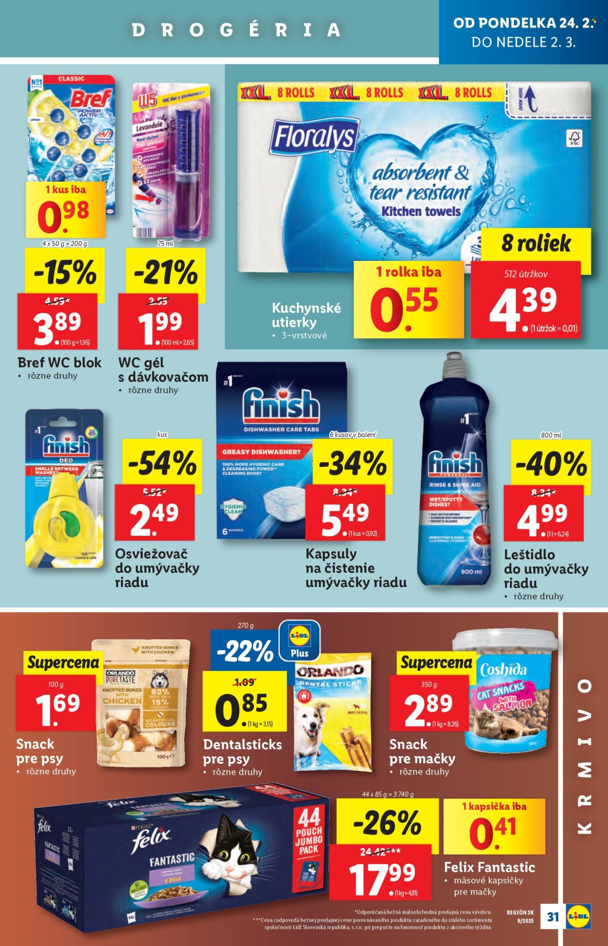 Leták Lidl - 24.2.2025 - 2.3.2025. Strana 31