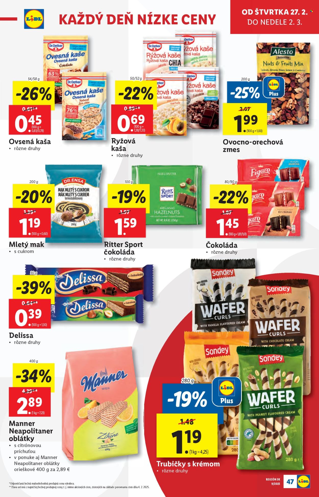 Leták Lidl - 24.2.2025 - 2.3.2025. Strana 47