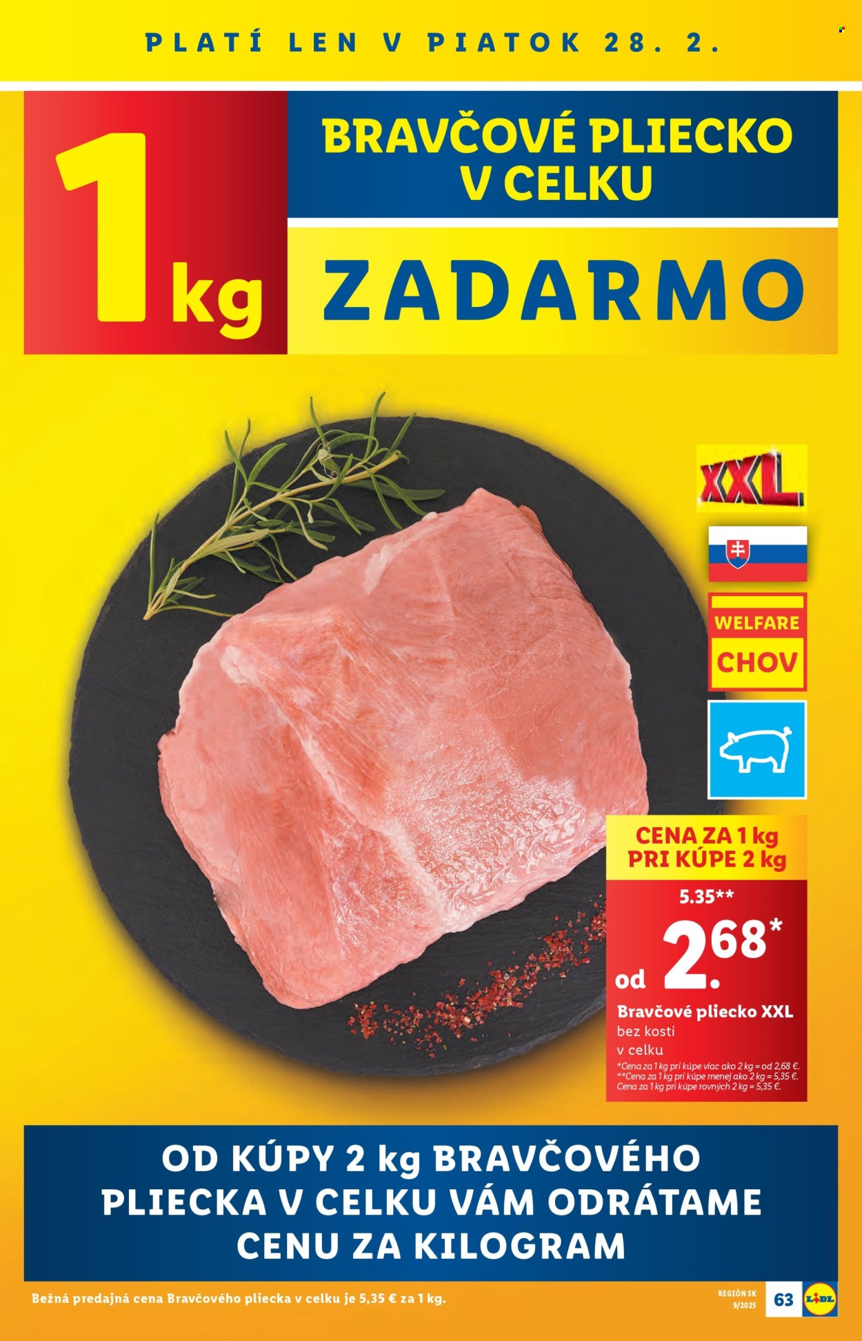 Leták Lidl - 24.2.2025 - 2.3.2025. Strana 62