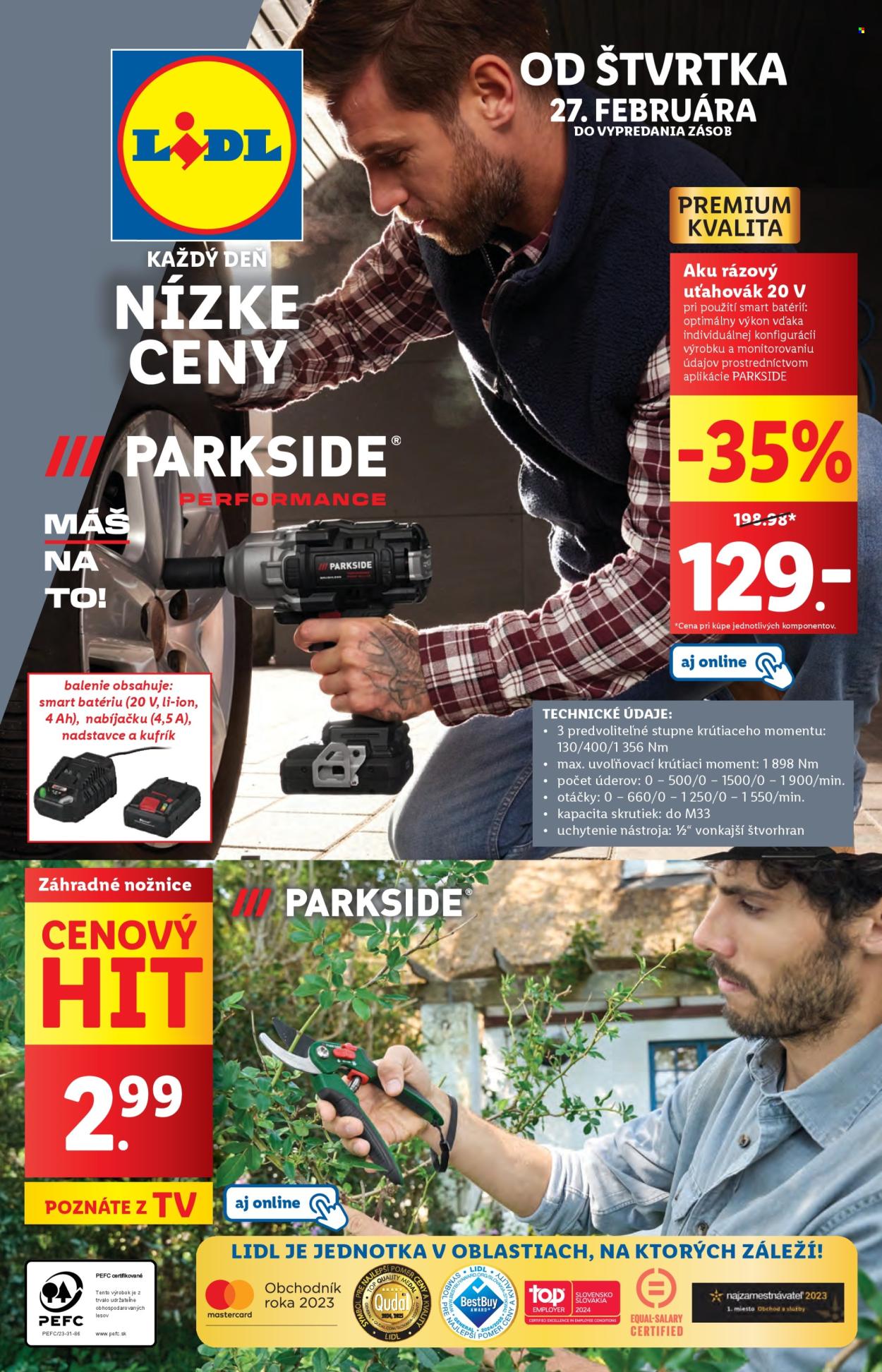 Leták Lidl - 24.2.2025 - 2.3.2025. Strana 82