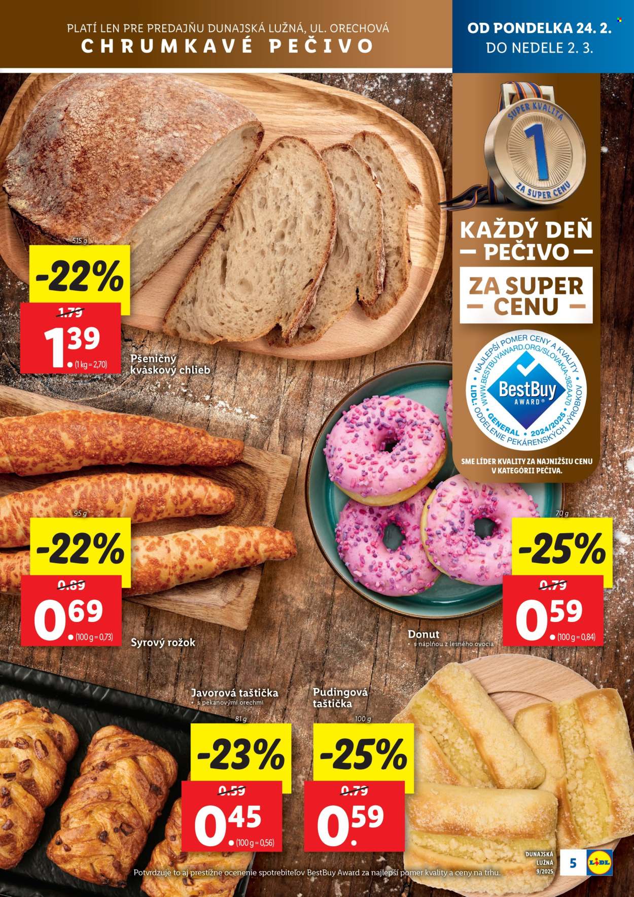 Leták Lidl - 24.2.2025 - 2.3.2025. Strana 5