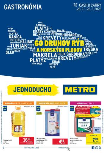 Leták Metro - 26.2.2025 - 25.3.2025.