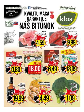 Leták Klas - 24.2.2025 - 2.3.2025.